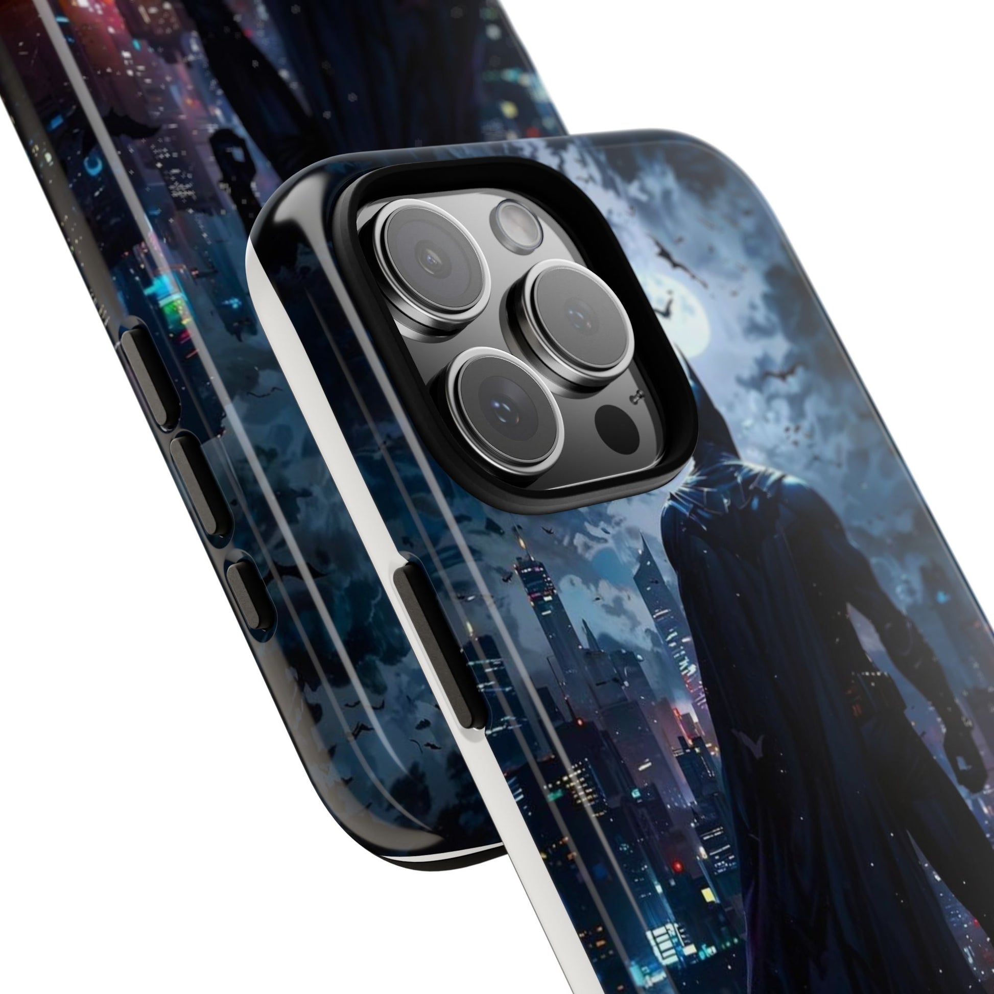 Gotham City Batman Tough Cases for iPhones, Samsung, and Pixel