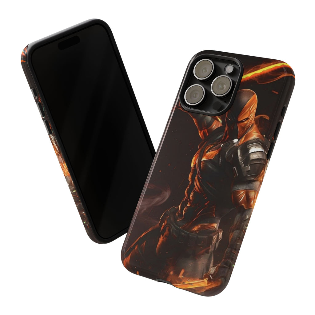DC Comics Death Stroke Tough Cases for iPhones, Samsung, and Pixel