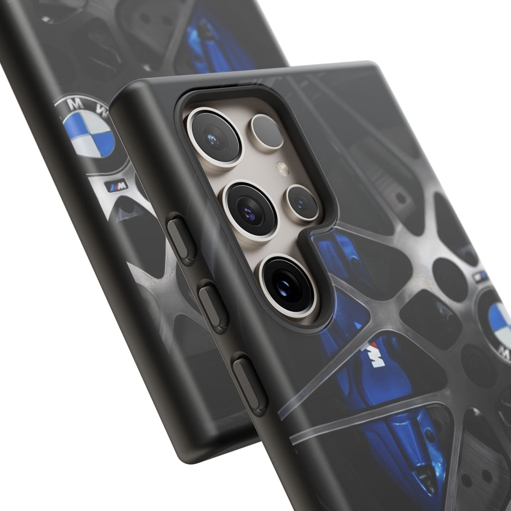 BMW M3 Racing Wheels Tough Cases for iPhones, Samsung, and Pixel