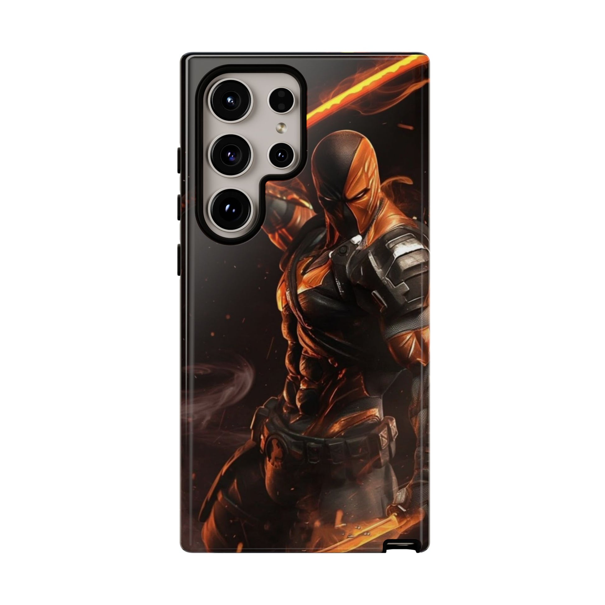 DC Comics Death Stroke Tough Cases for iPhones, Samsung, and Pixel