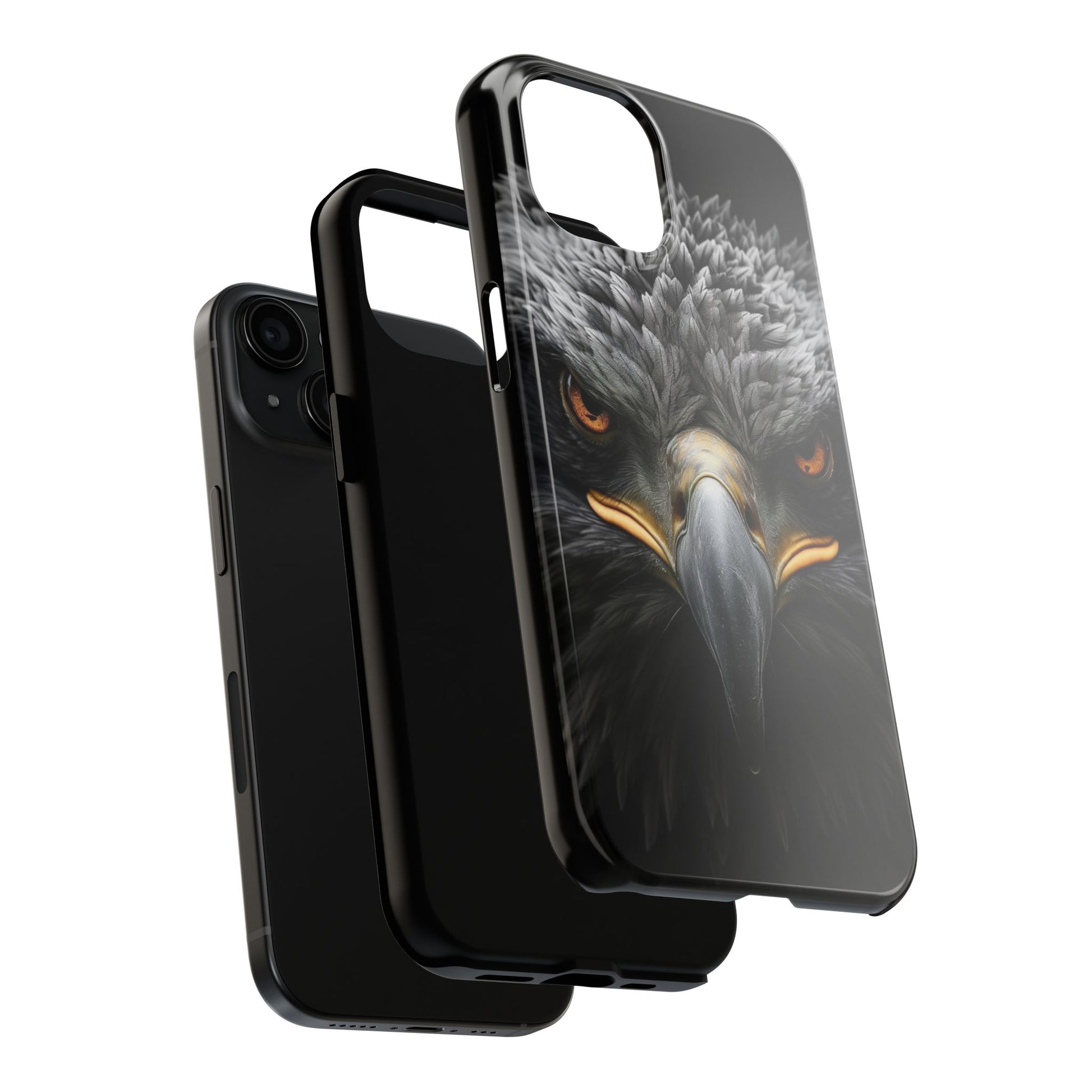 Mean Eagle Stare Theme Phone Cases for iPhones & Samsung Phones