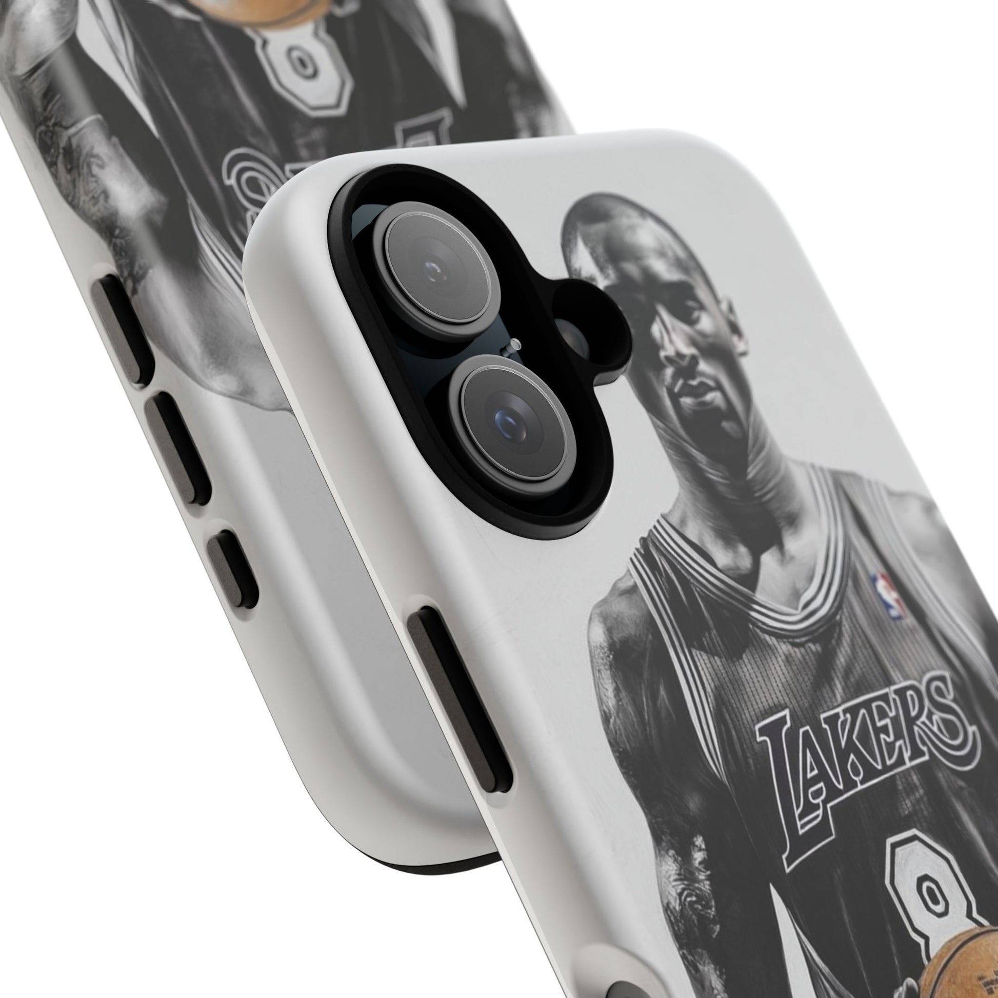 Kobe Basketball Art Tough Cases for iPhones, Samsung, and Pixel