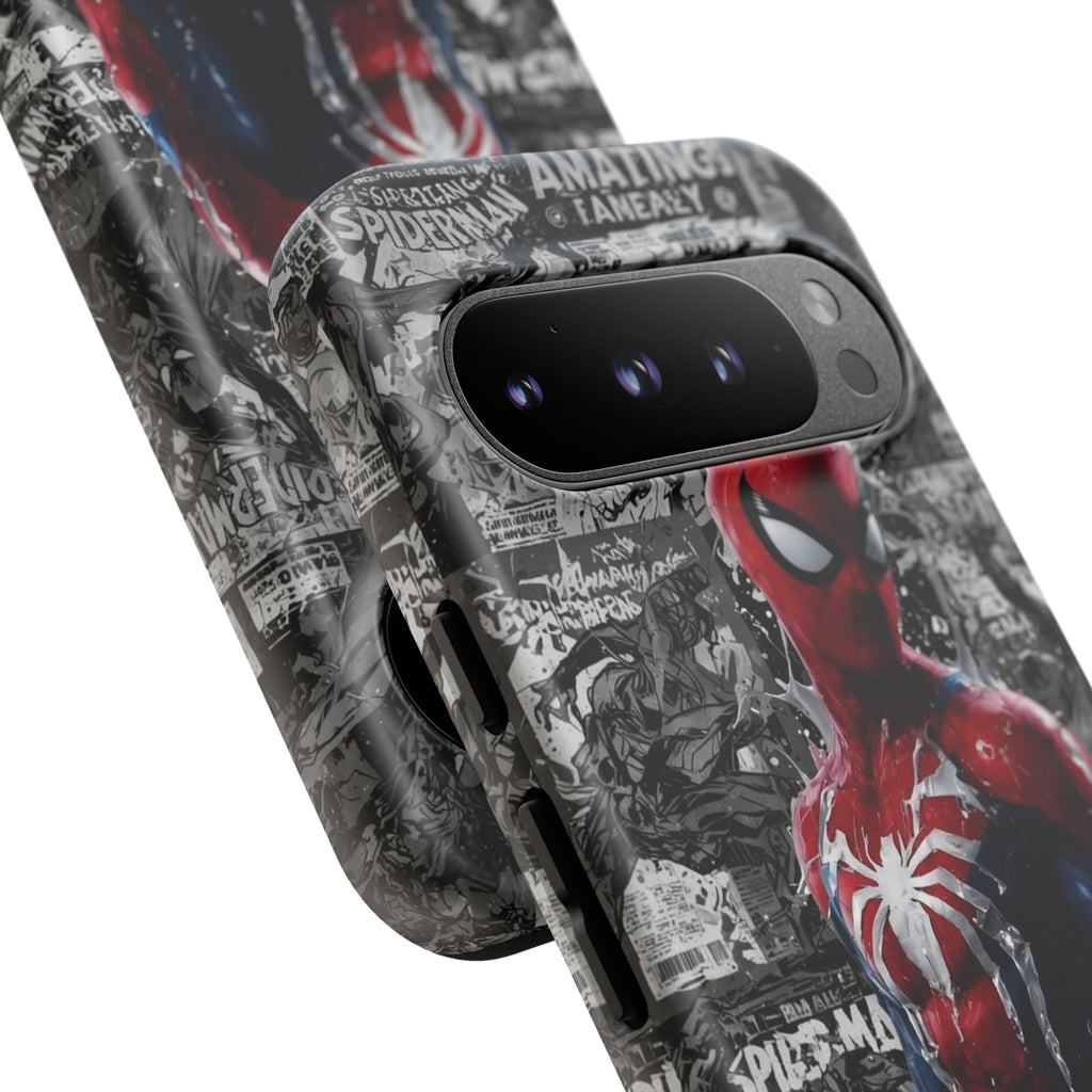 Spiderman Phone Case, Tough Cases for iPhones, Samsung, and Pixel