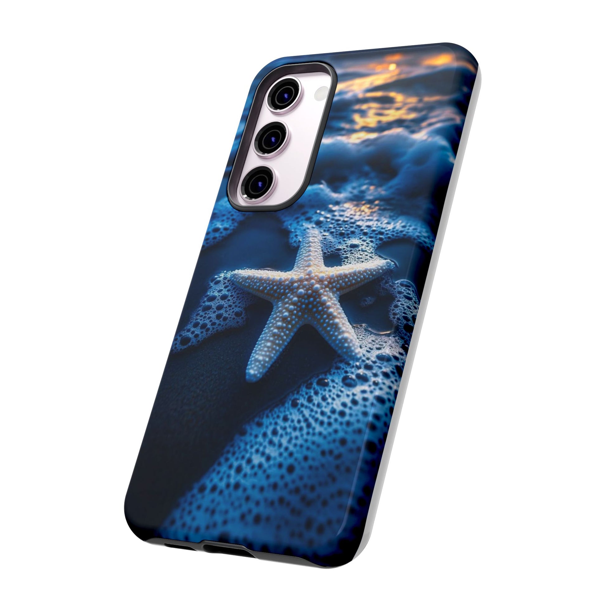 Starfish Beach Tough Cases for iPhones, Samsung, and Pixel