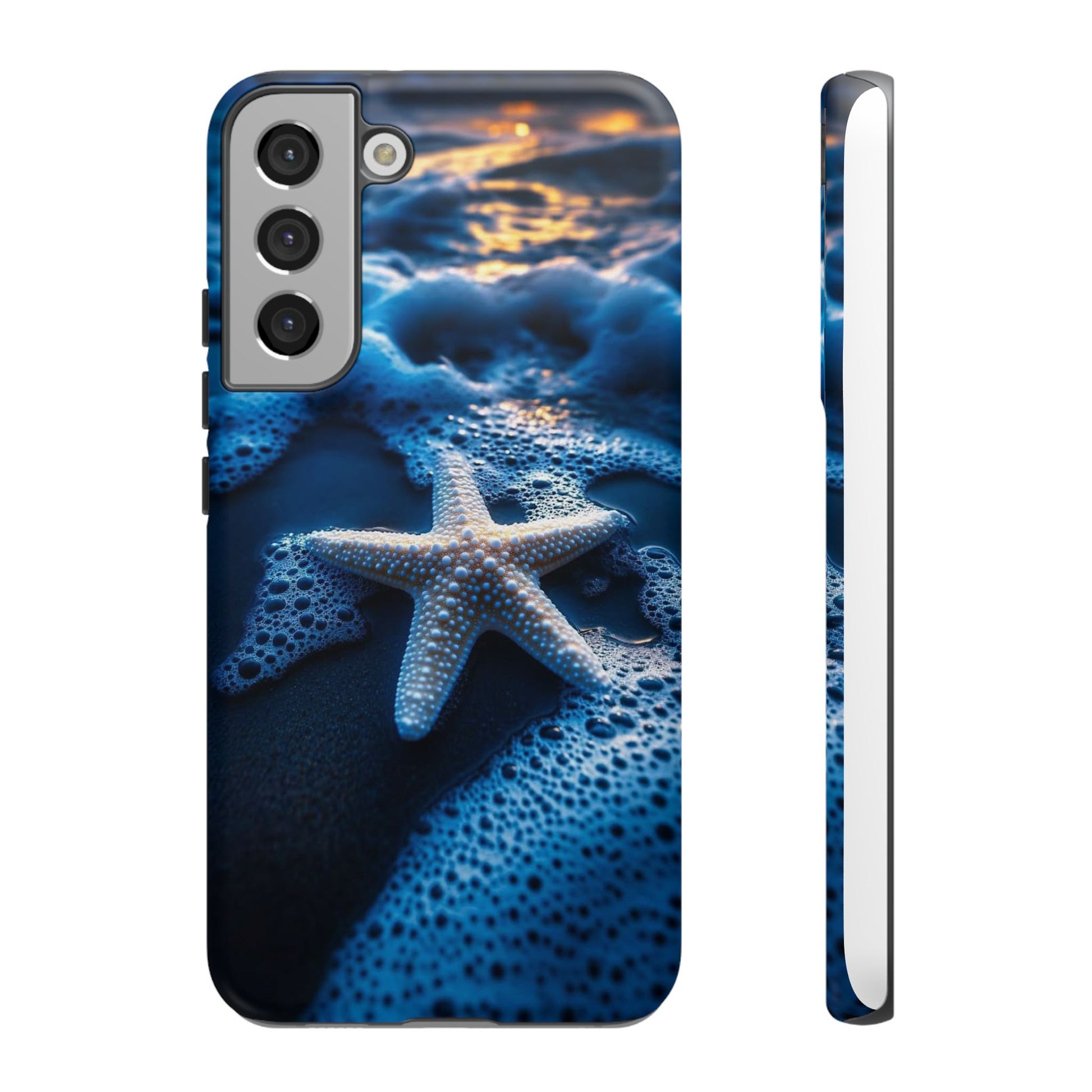 Starfish Beach Tough Cases for iPhones, Samsung, and Pixel