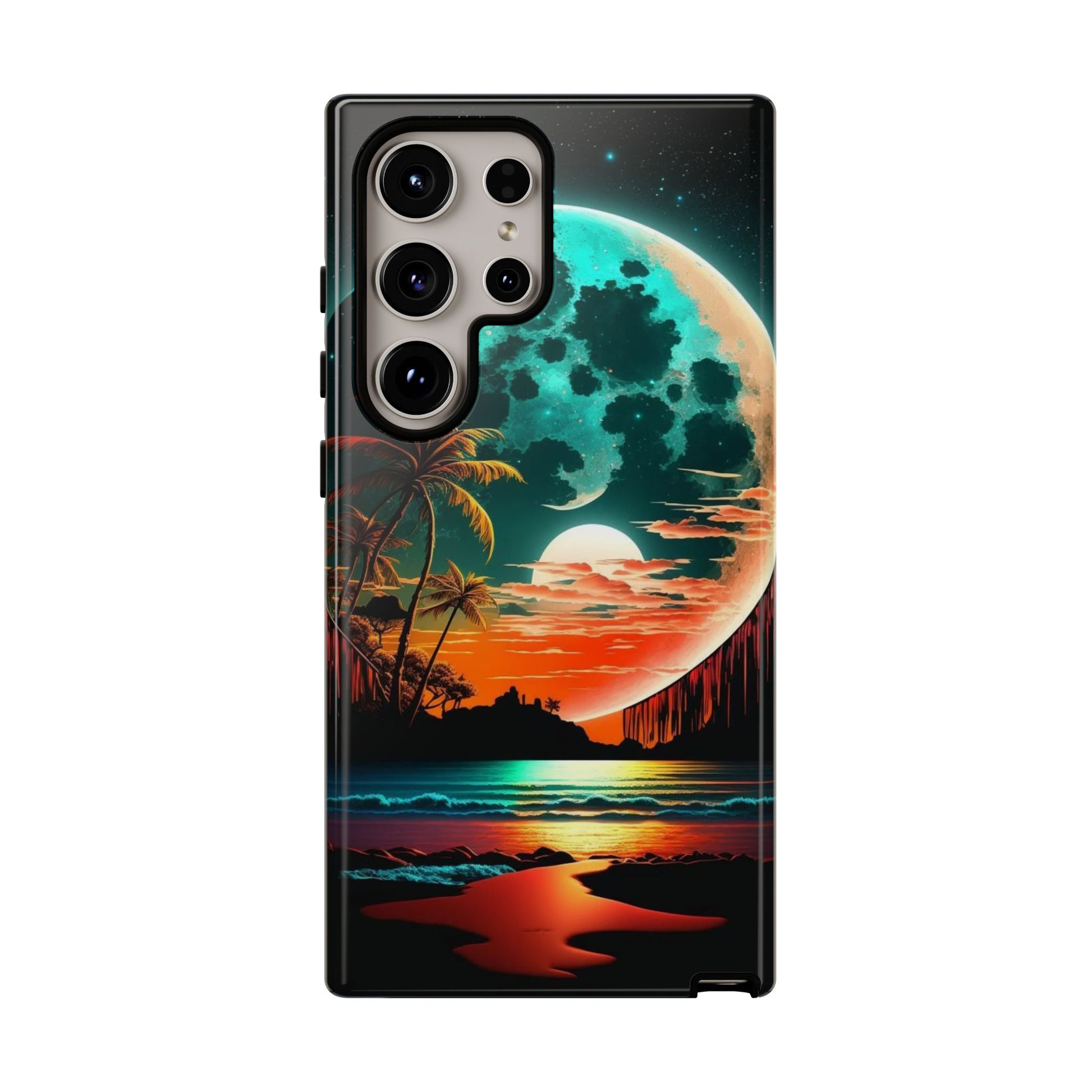 Fantasy Beach Sunset Landscape Phone Case for iPhone, Samsung Galaxy, & Pixel Phones