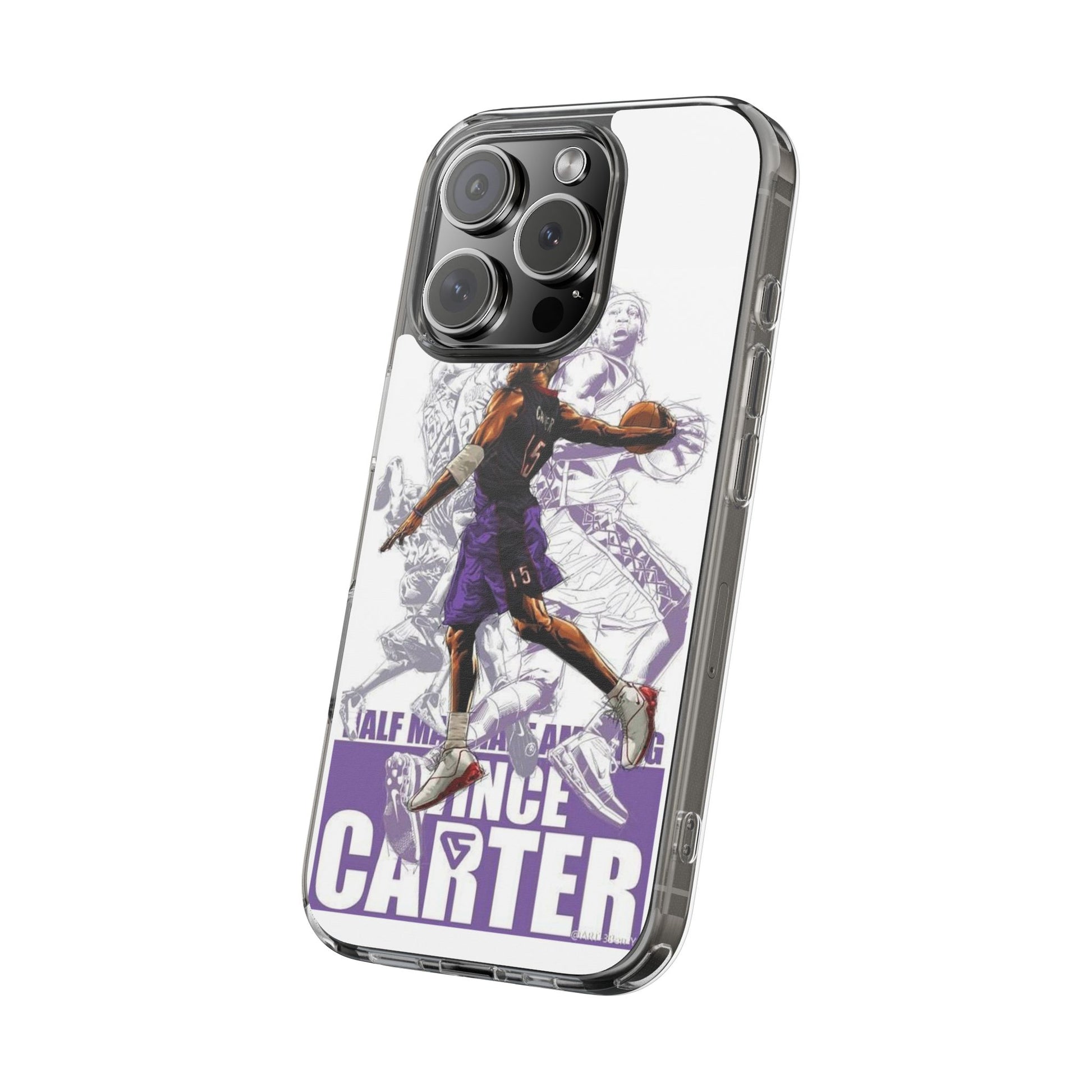 Slam Dunk Champ Vince Carter Protective Iphone and Samsung case