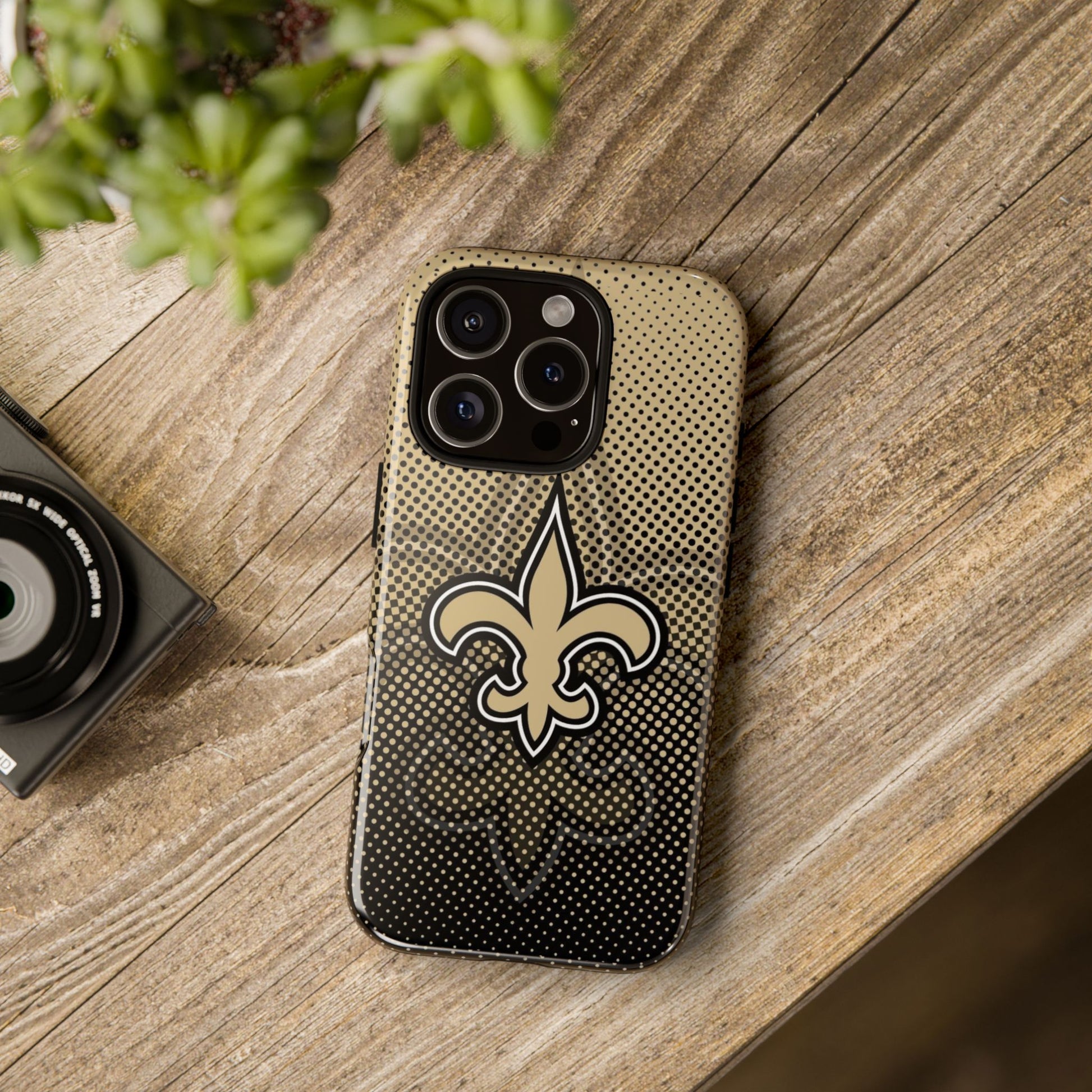 New Orleans Football Saints Logo Tough Cases for iPhones, Samsung, and Pixel