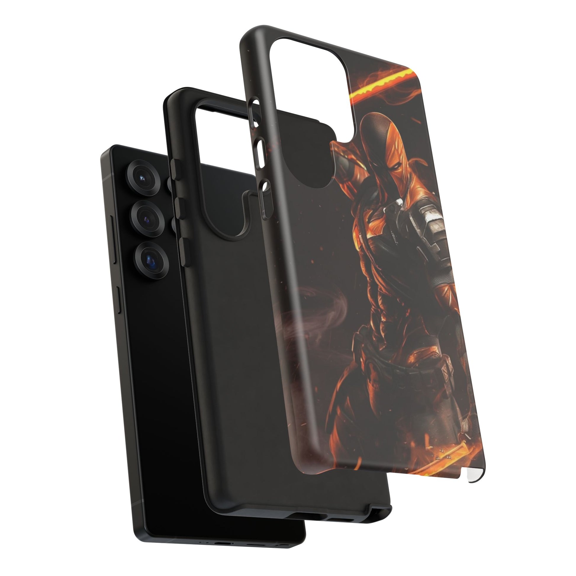 DC Comics Death Stroke Tough Cases for iPhones, Samsung, and Pixel