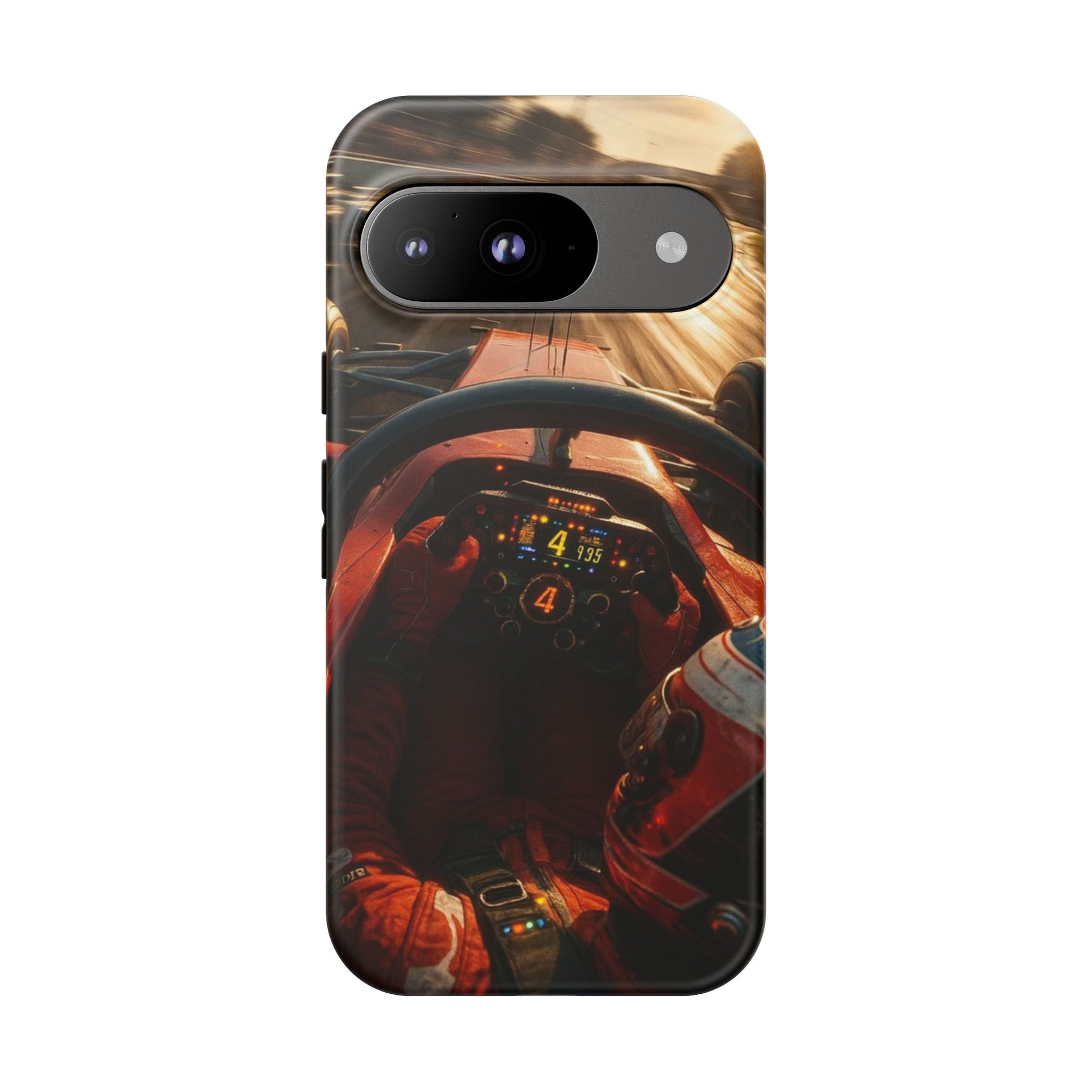 Formula 1 Cockpit Phone Case, Tough Cases for iPhones, Samsung, and Pixel