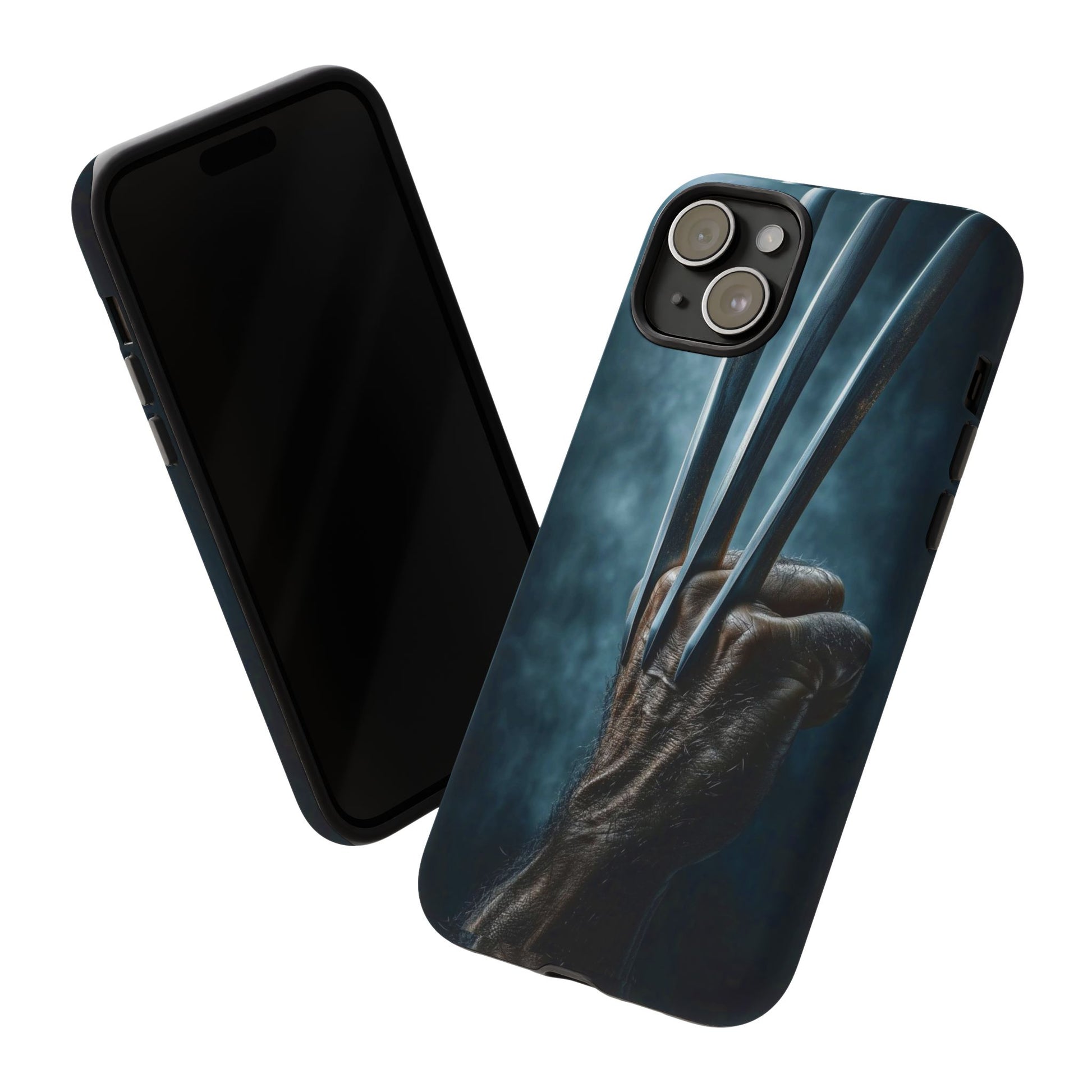 Logan's Claws Wolverine Tough Cases for iPhones, Samsung, and Pixel