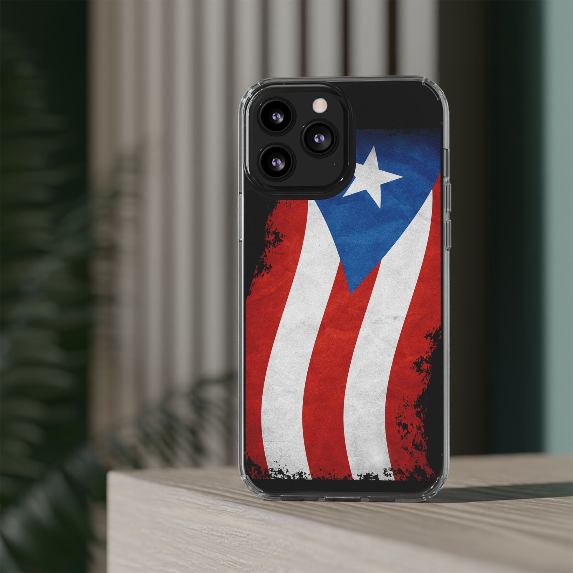 Puerto Rican Flag Art Inspired Iphone and Samsung Protective case