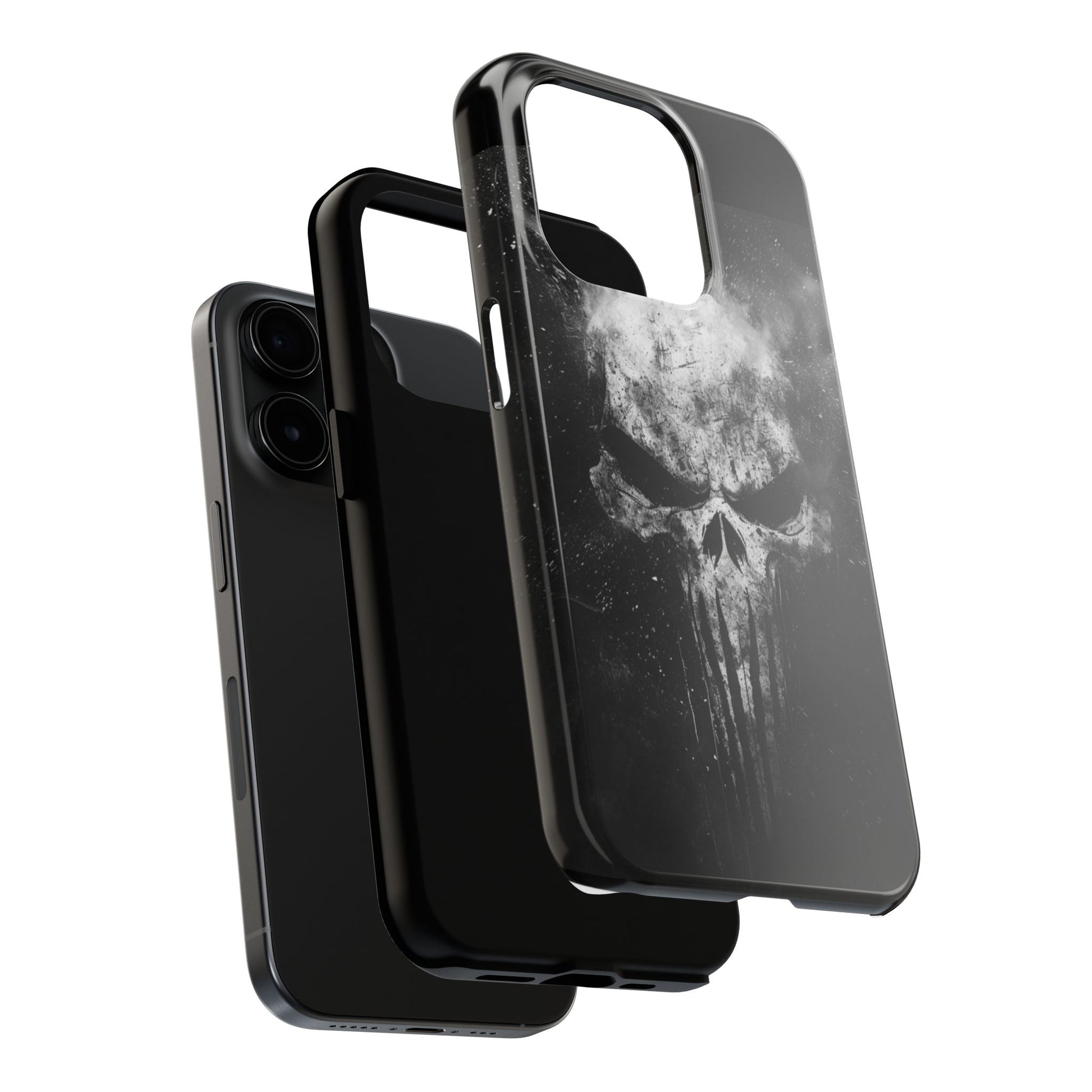 Smoking Skull Theme Phone Case for iPhone & Samsung Galaxy Phones
