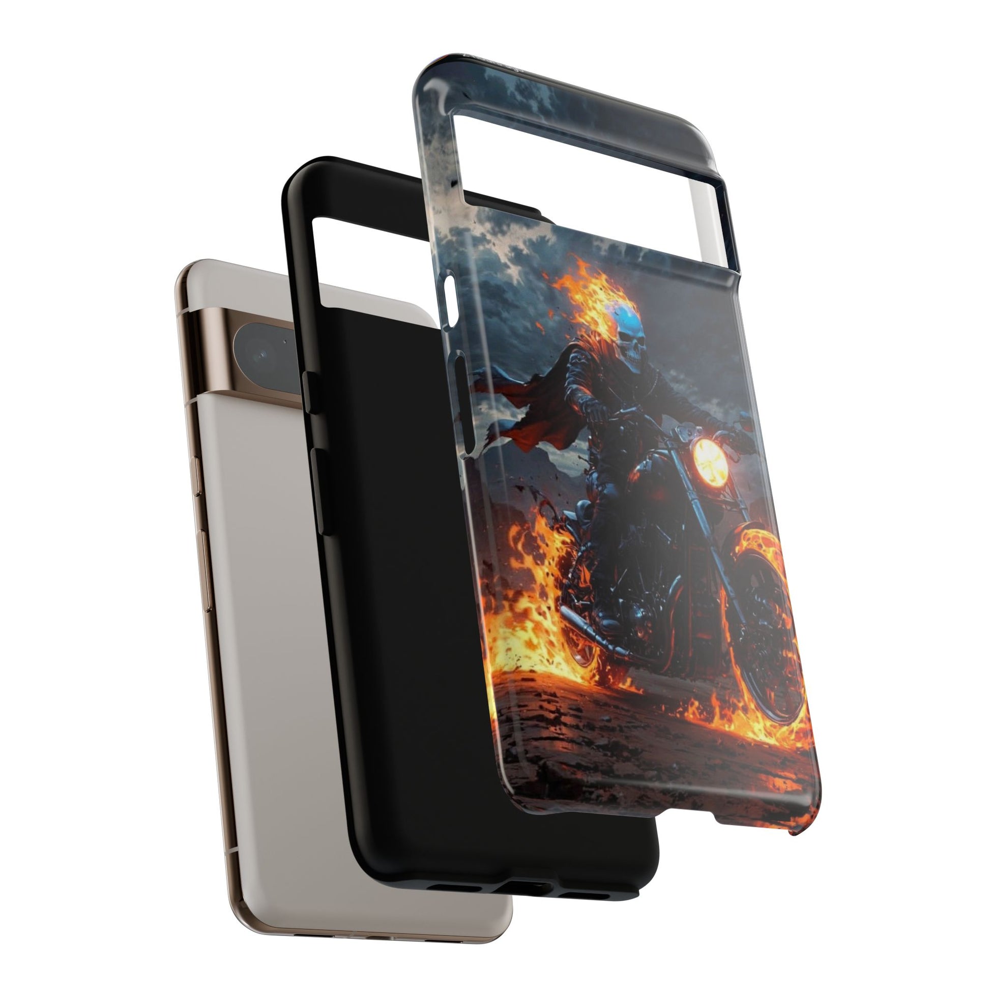 Marvel's Ghost Rider Tough Cases for iPhones, Samsung, and Pixel