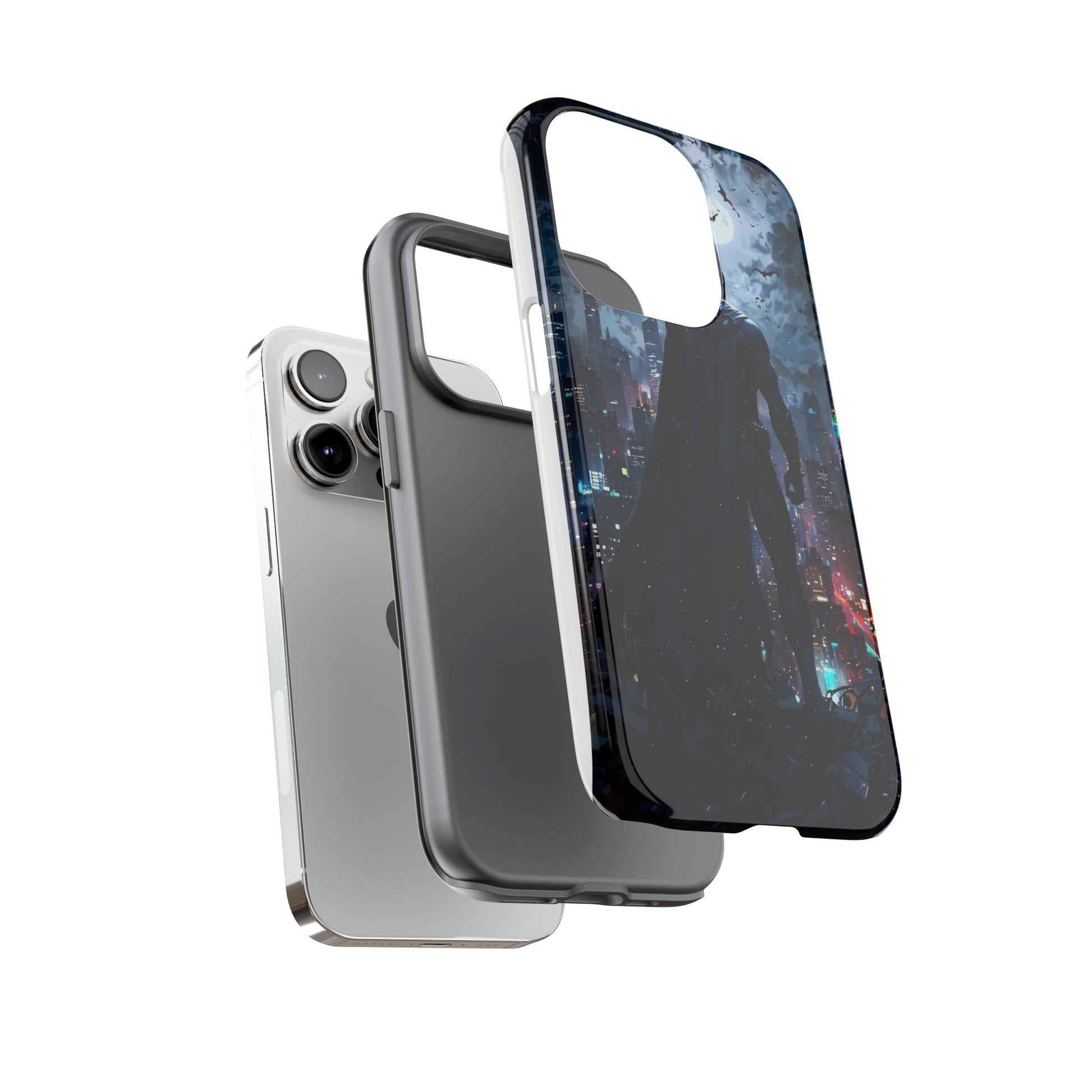 Gotham City Batman Tough Cases for iPhones, Samsung, and Pixel