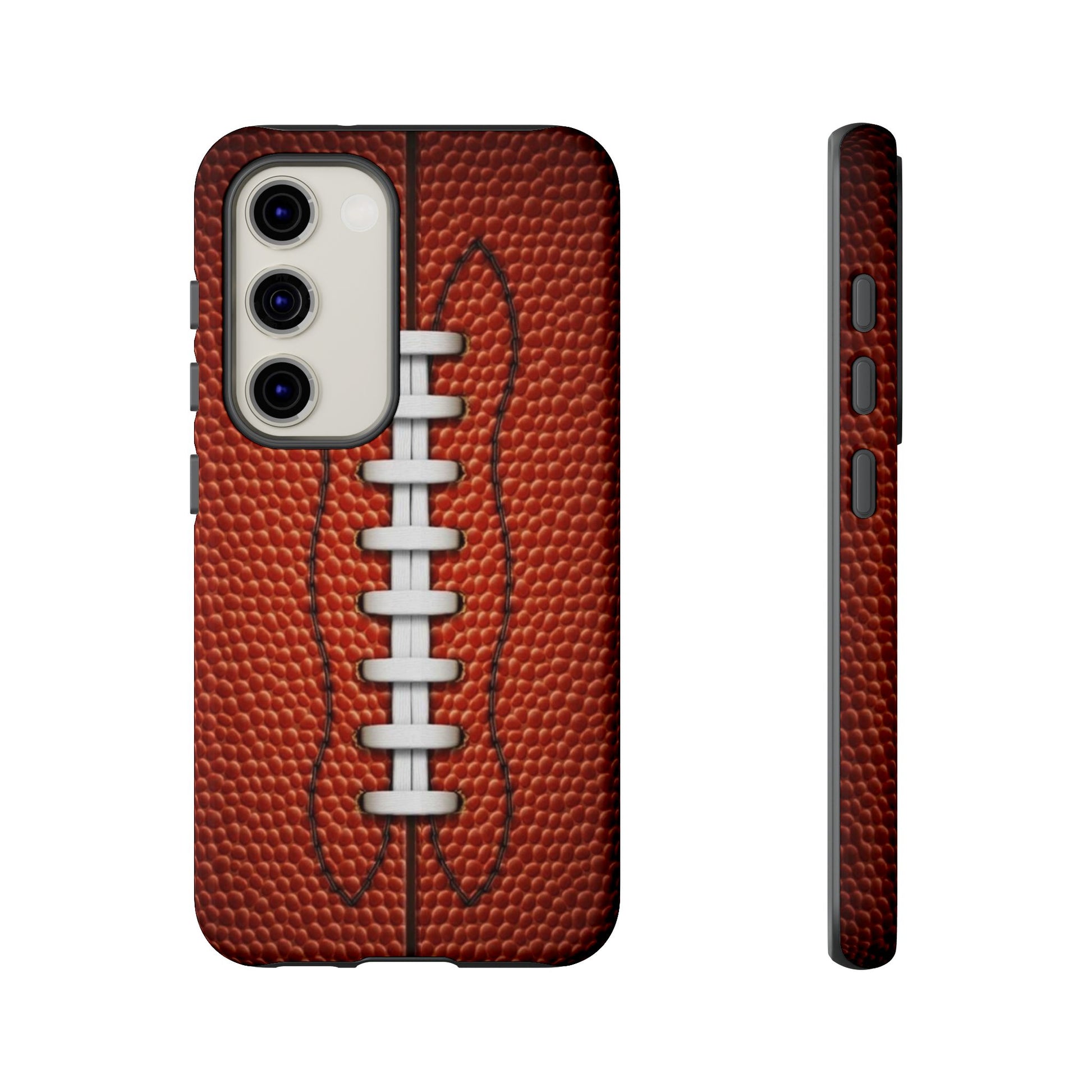 Football Pigskin Print Tough Cases for iPhones, Samsung, and Pixel