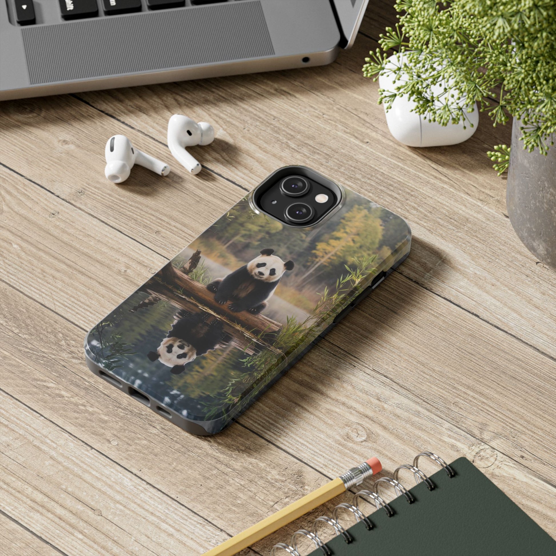 Cute Panda Theme Phone Cases for iPhones & Samsung Phones