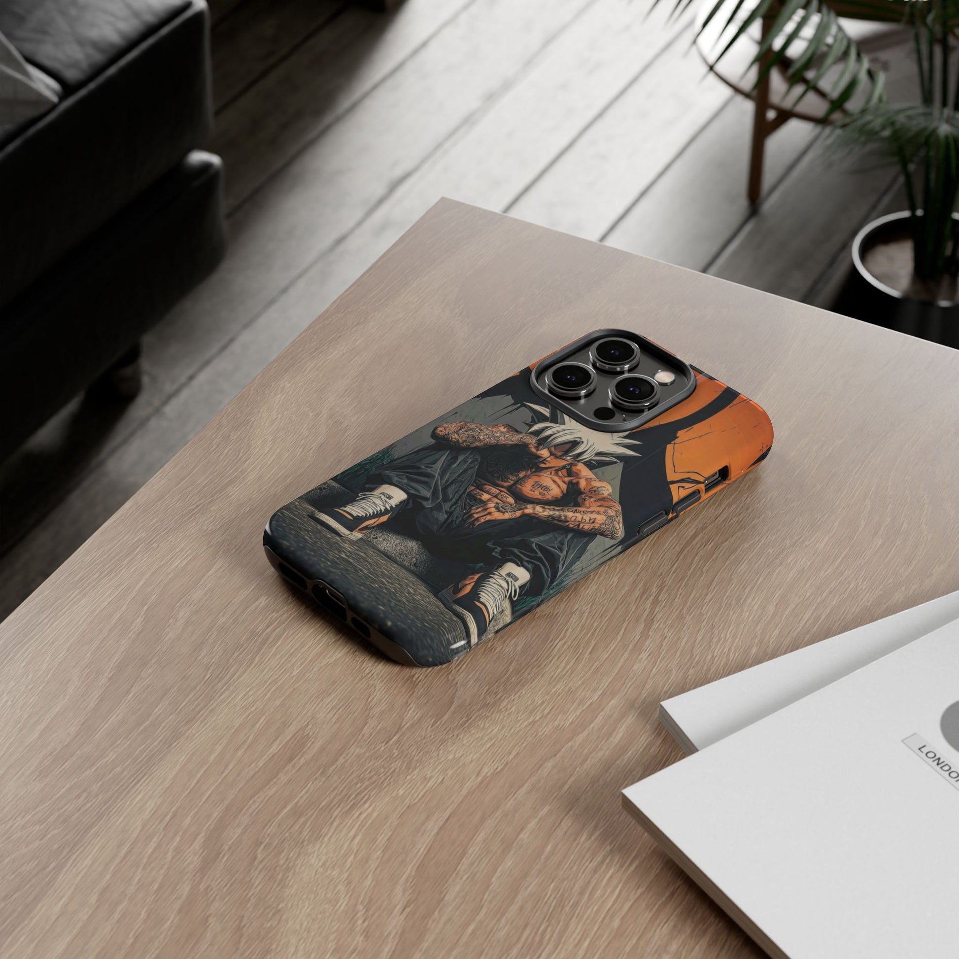 Anime DBZ Thug Tough Cases for iPhones, Samsung, and Pixel