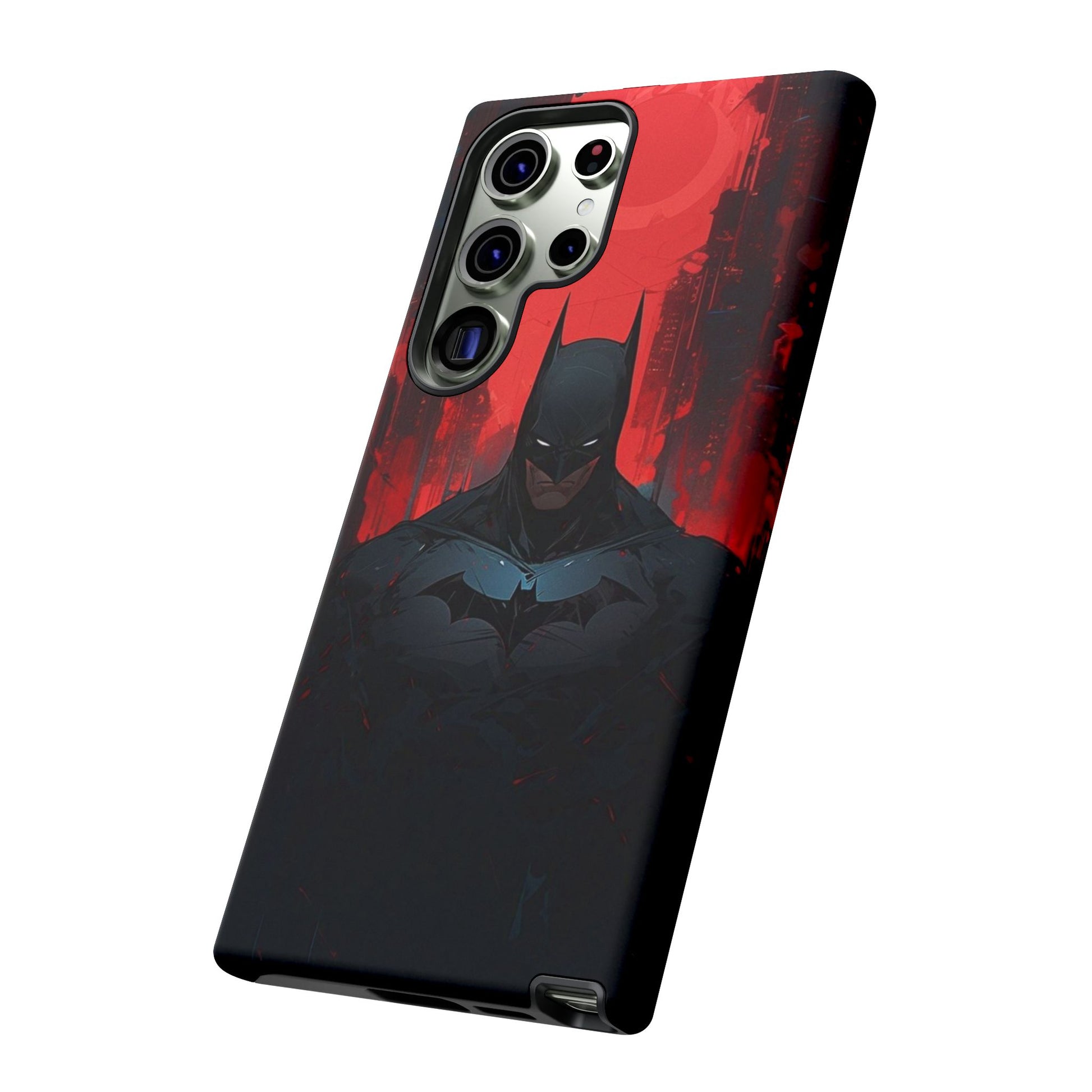 The Dark Knight Batman Tough Cases for iPhones, Samsung, and Pixel