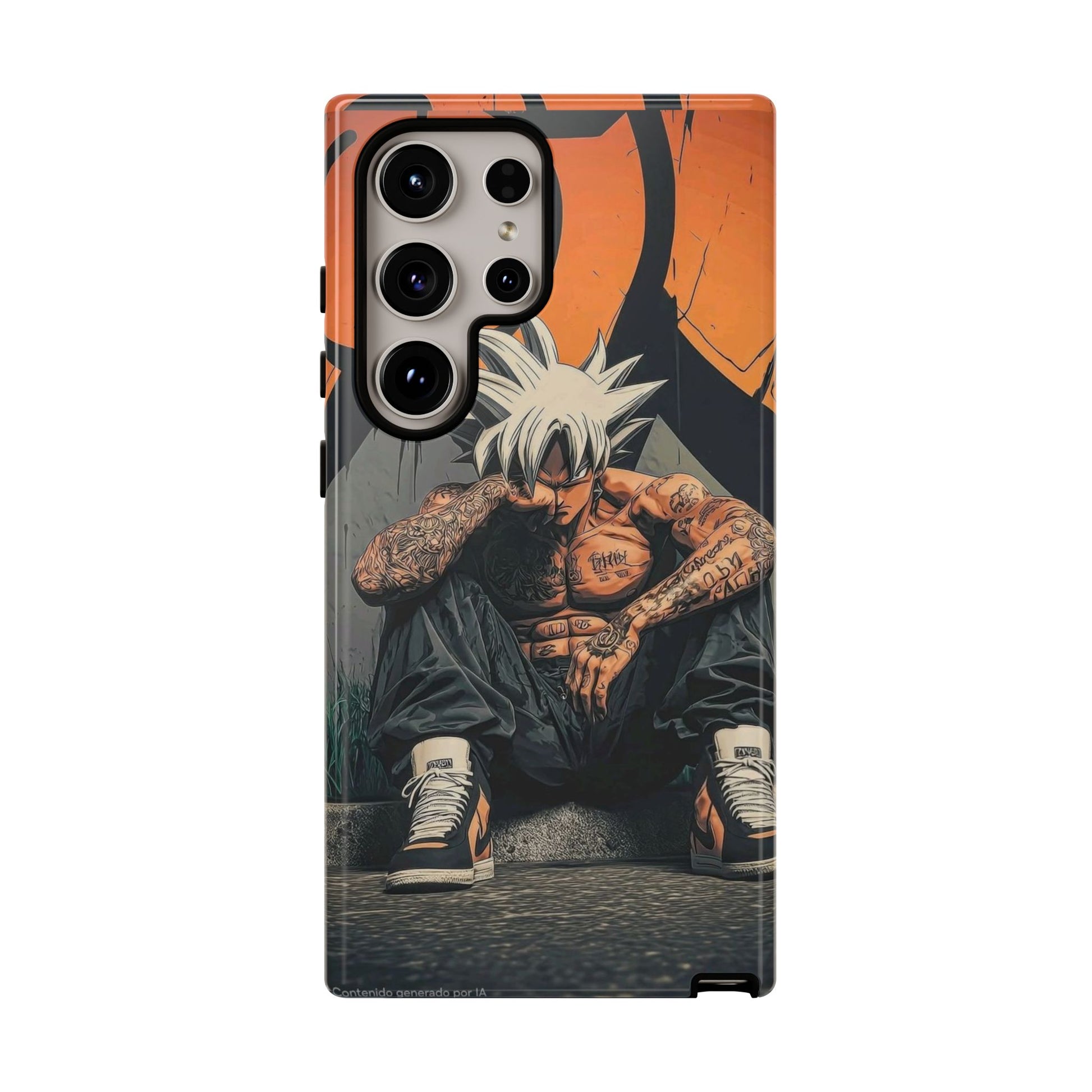 Anime DBZ Thug Tough Cases for iPhones, Samsung, and Pixel