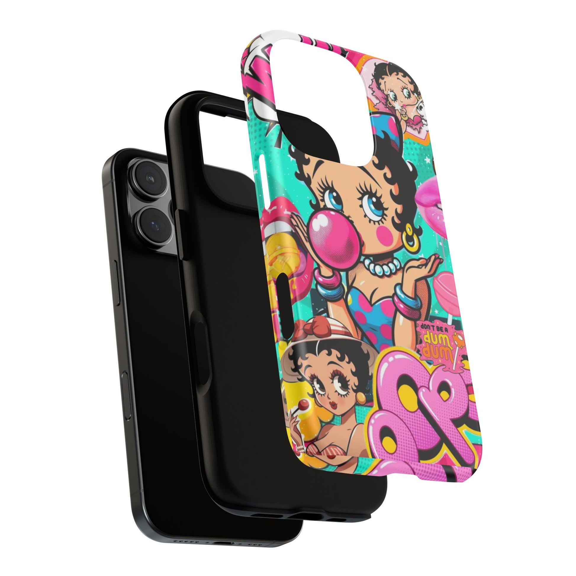 Betty Boop Comic Strip Phone Case for iPhone, Samsung Galaxy, & Pixel Phones