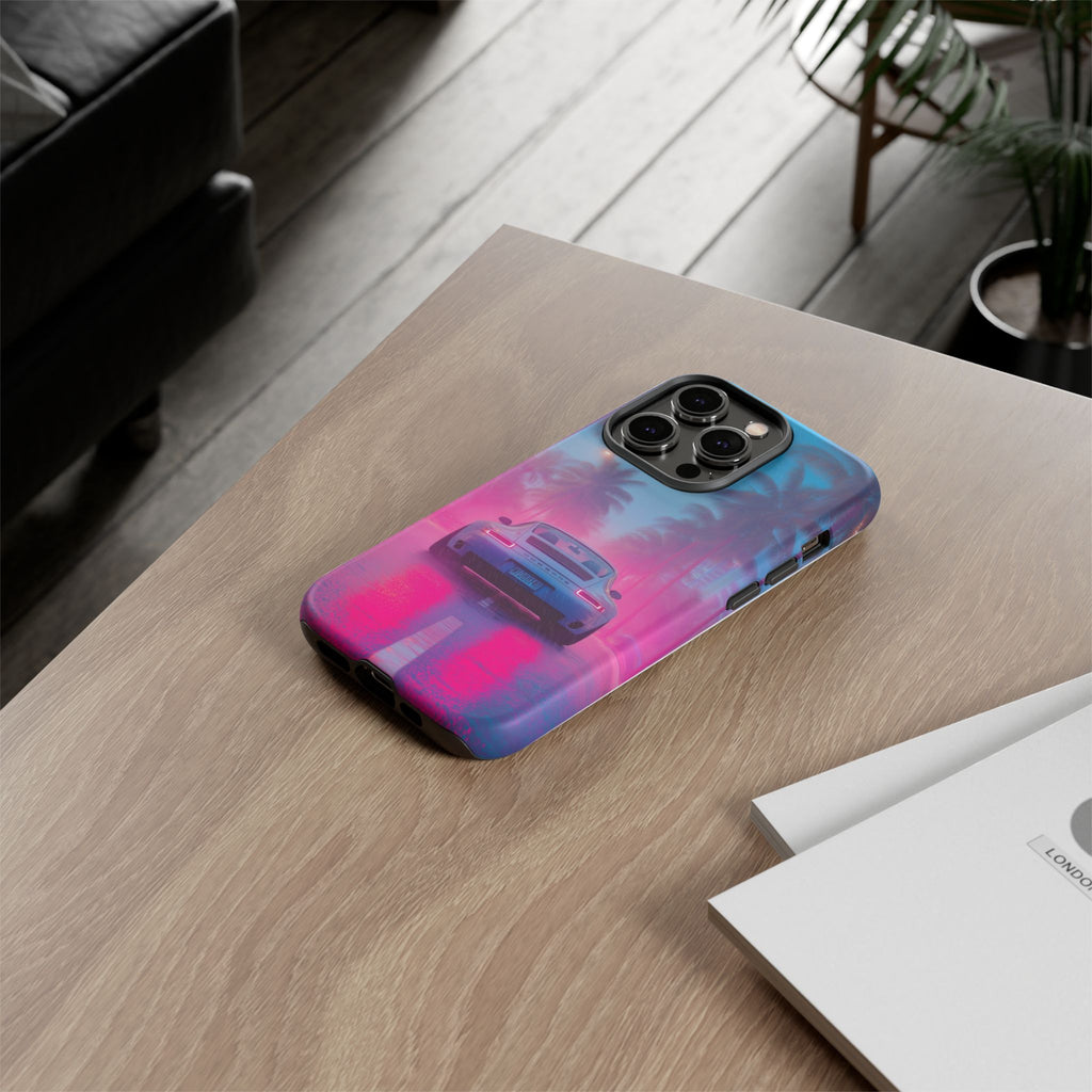 Miami Vice Porsche Phone Case for iPhone, Samsung Galaxy, & Pixel Phones