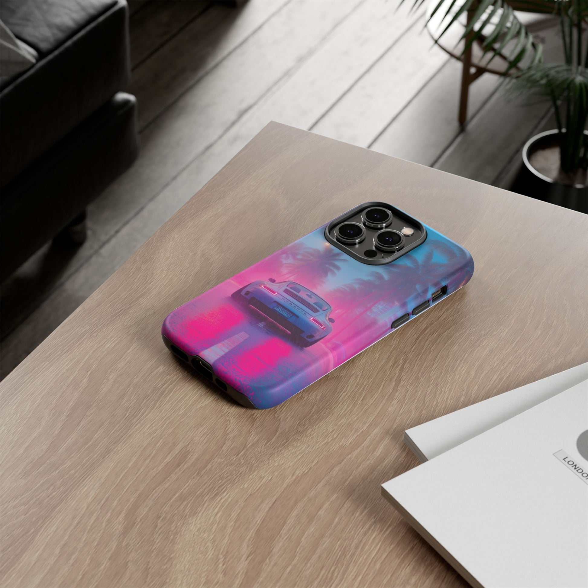 Miami Vice Porsche Phone Case for iPhone, Samsung Galaxy, & Pixel Phones