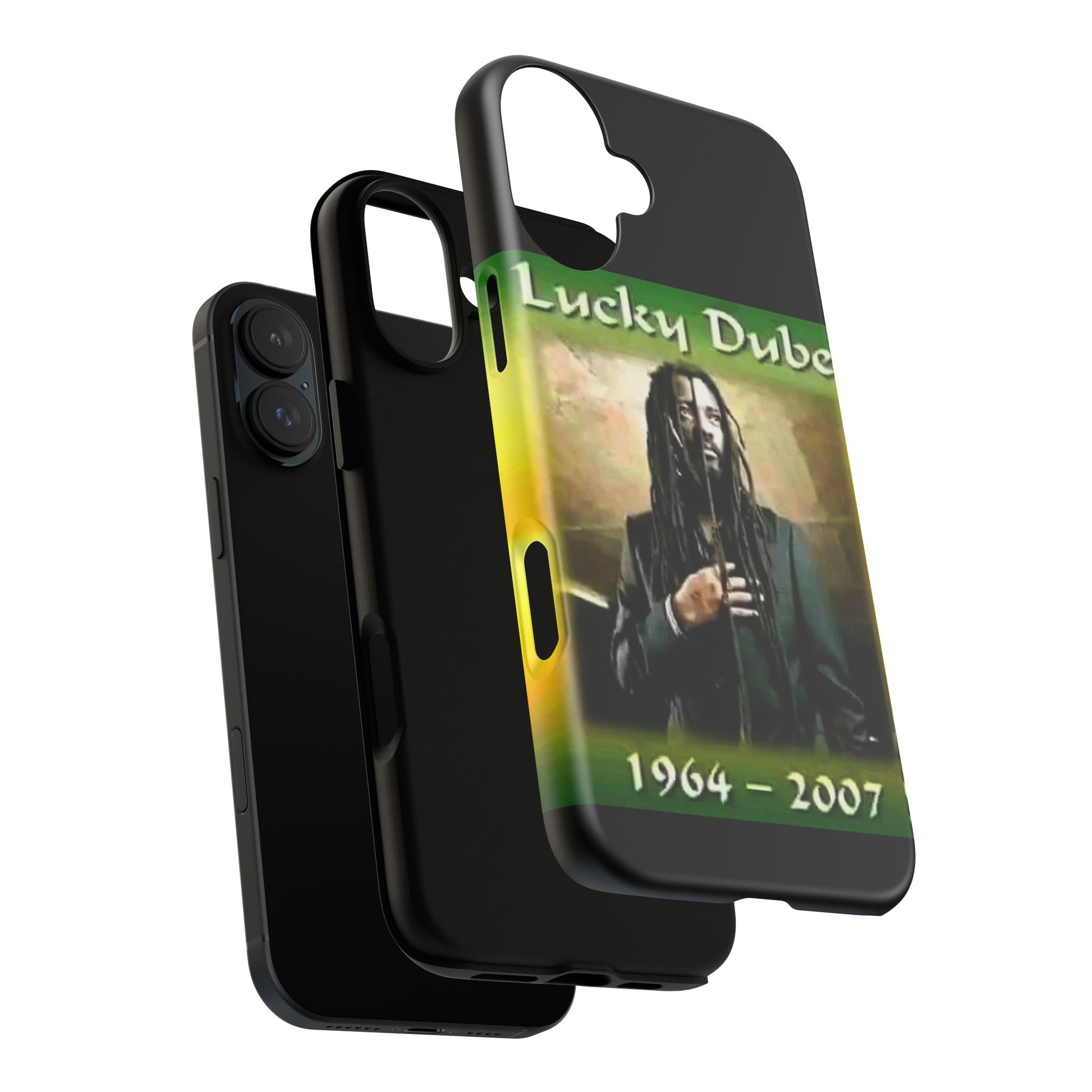 Lucky Dube Tough Cases for iPhones, Samsung, and Pixel