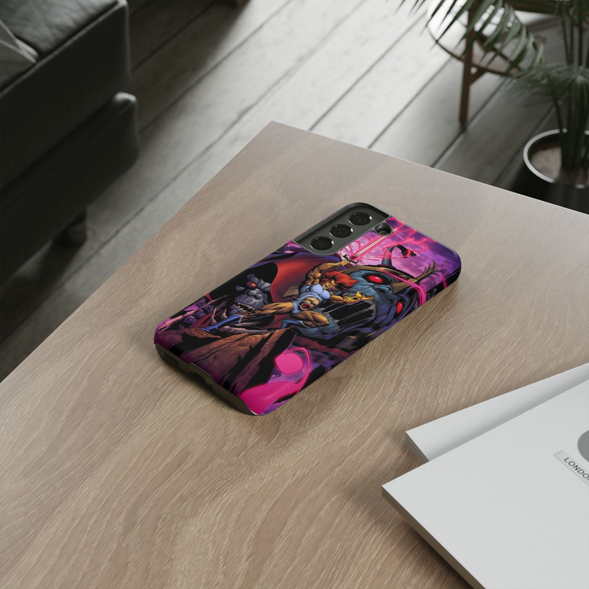 Thundercats Lion O x Mumra Tough Cases for iPhones, Samsung, and Pixel