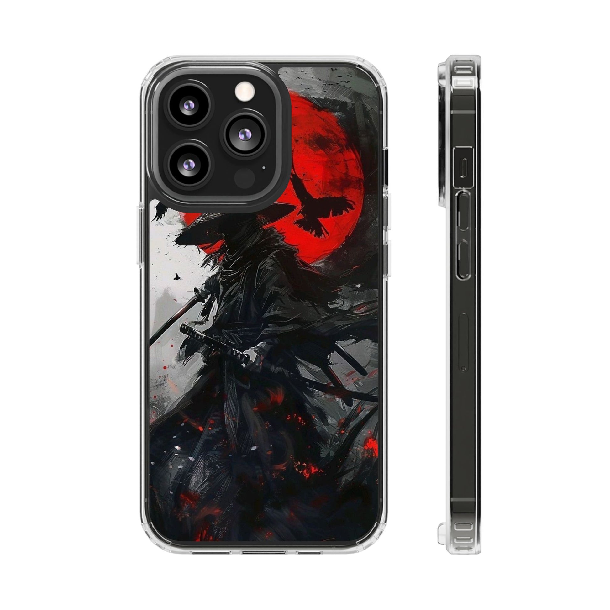 Samurai Inspired Abstract art, Iphone, Samsung case
