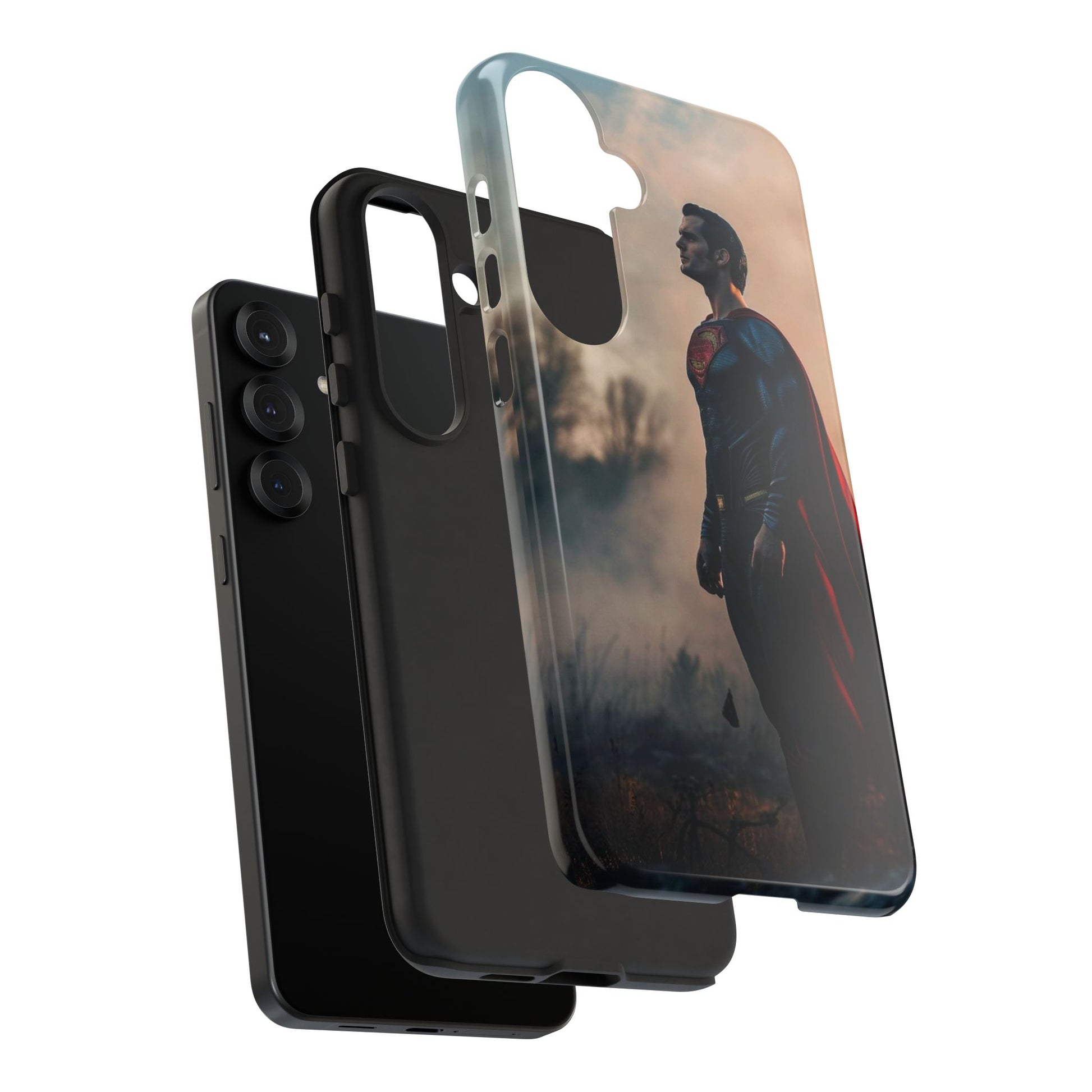 Henry Cavil Superman Tough Cases for iPhones, Samsung, and Pixel