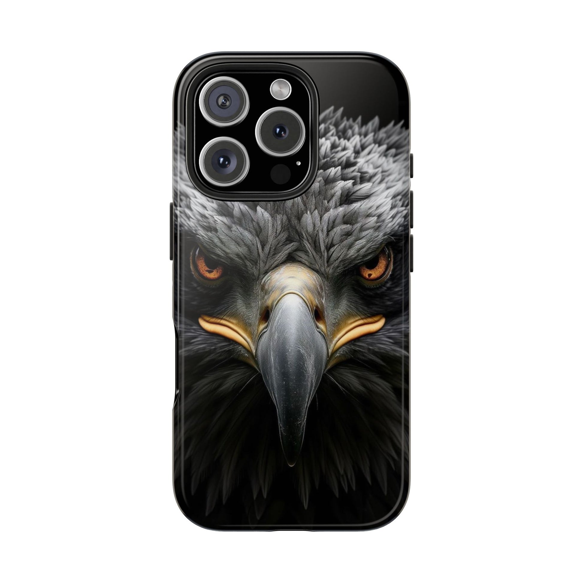 Mean Eagle Stare Theme Phone Cases for iPhones & Samsung Phones