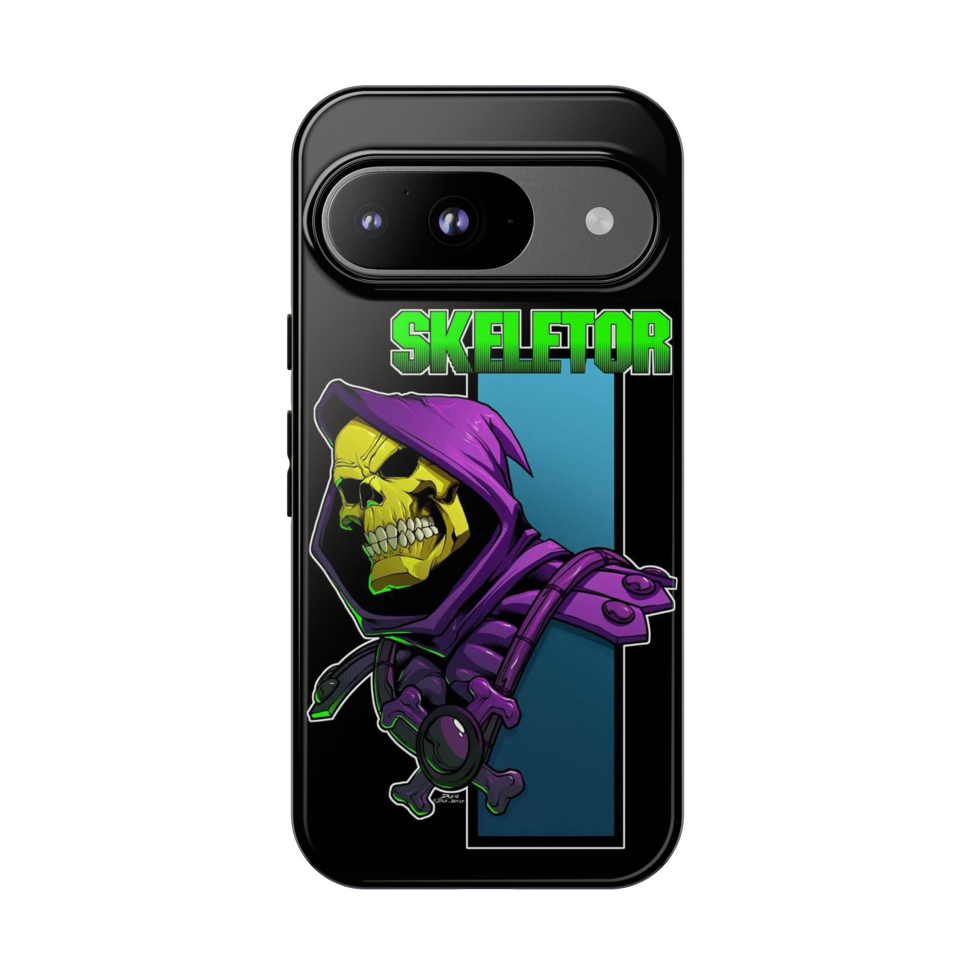 Skeletor Tough Cases for iPhones, Samsung, and Pixel