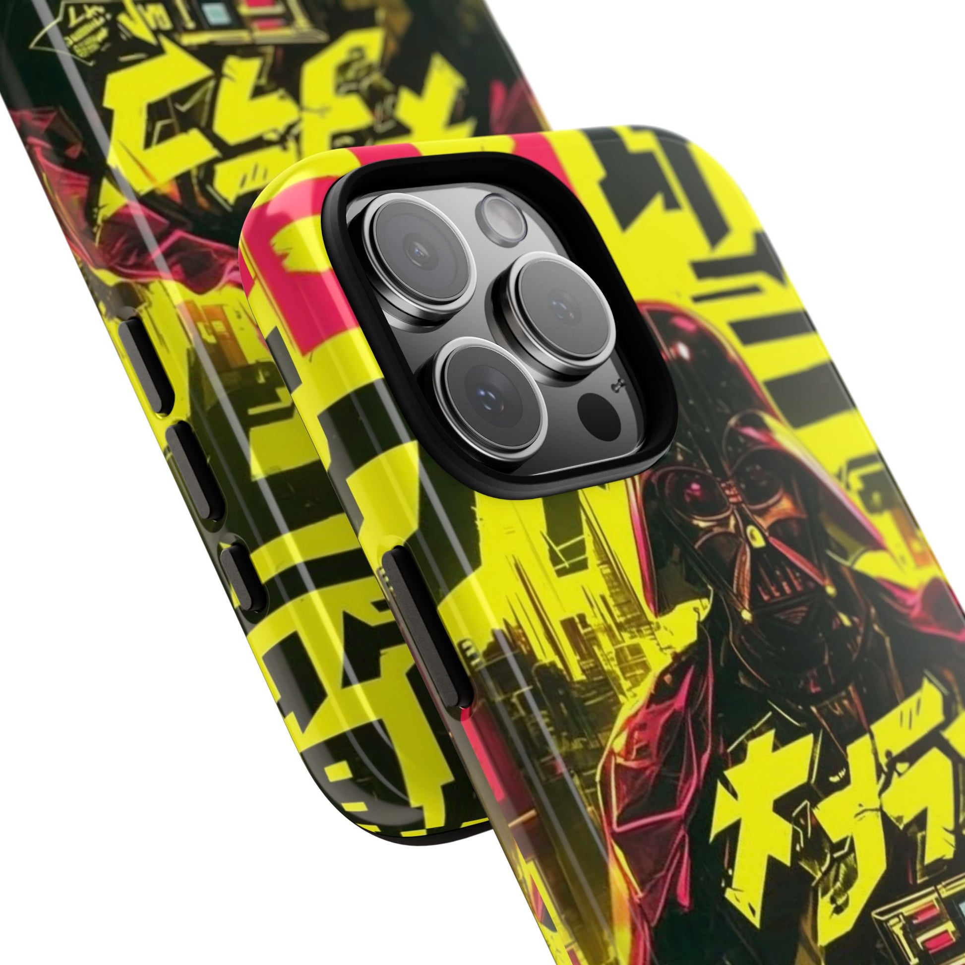 Cyberpunk X Vader Tough Cases for iPhones, Samsung, and Pixel
