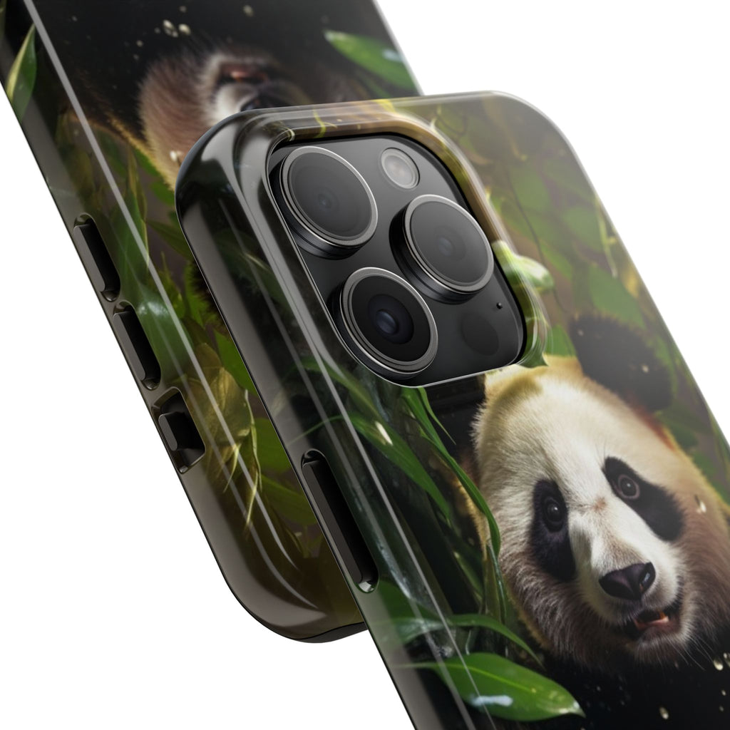 Smiling Panda Theme Phone Cases for iPhones & Samsung Phones