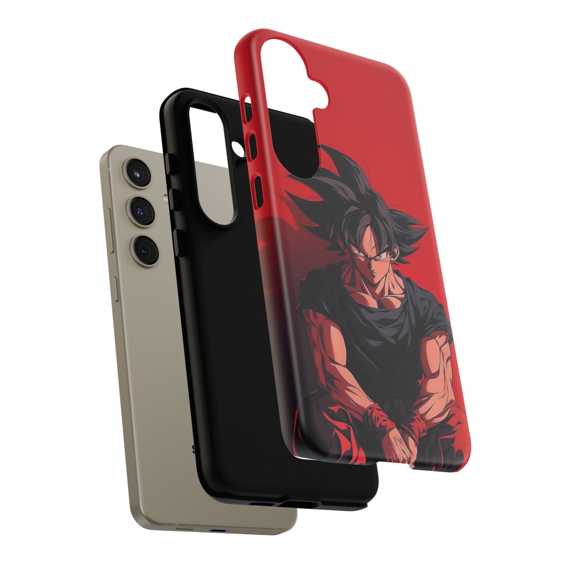 Anime Goku Dragon ball Z Tough Cases for iPhones, Samsung, and Pixel