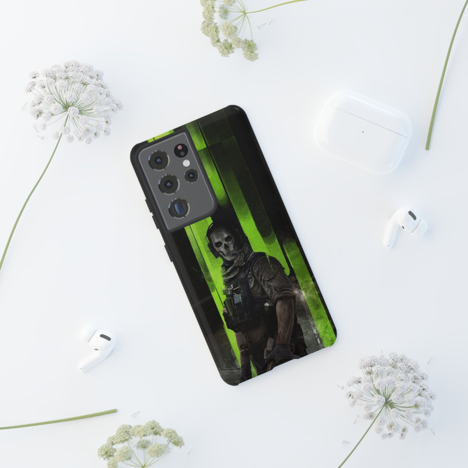Call of Duty Ghost Tough Cases for iPhones, Samsung, and Pixel