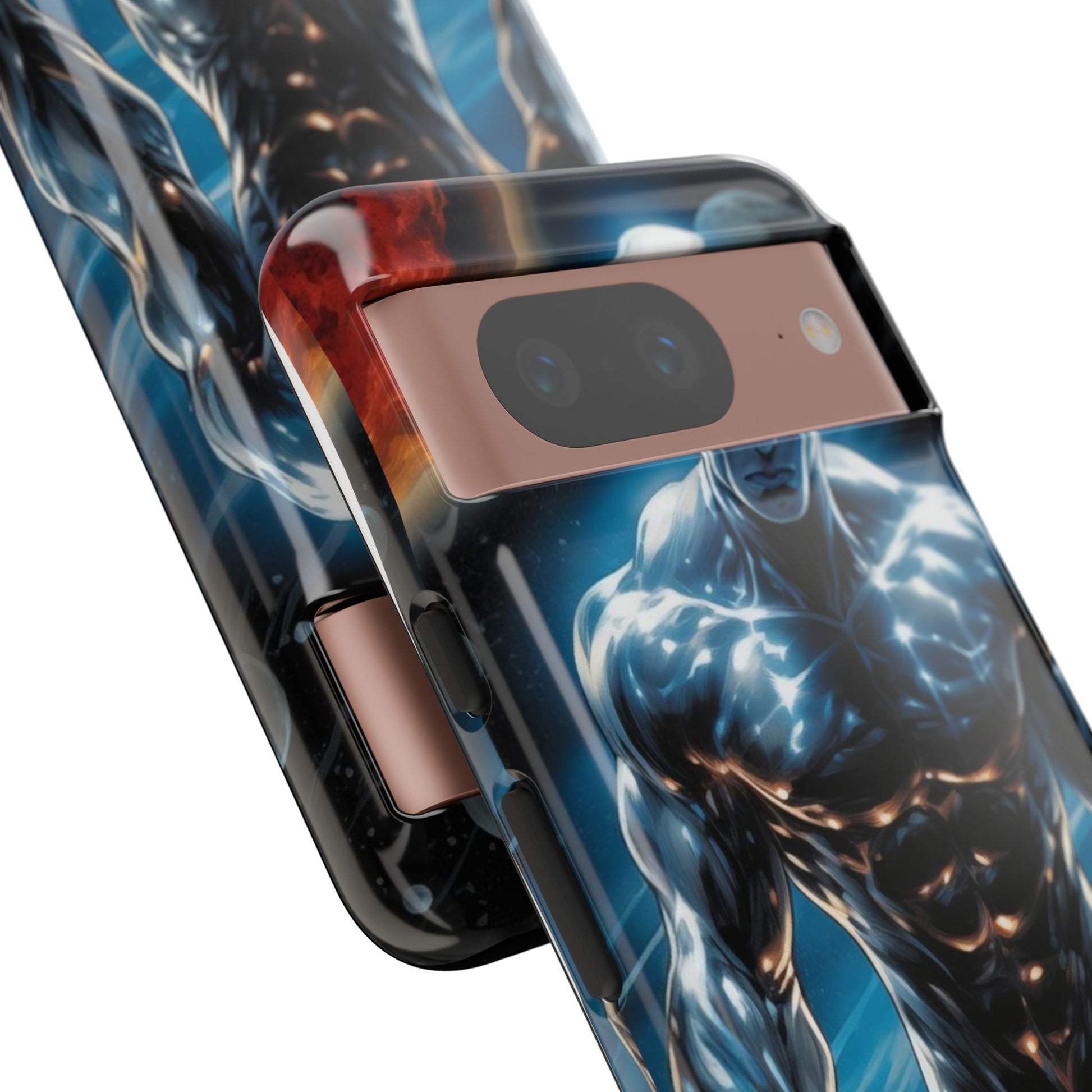 The Silver Surfer Comic Art Phone Case, Tough Cases for iPhones, Samsung, and Pixel