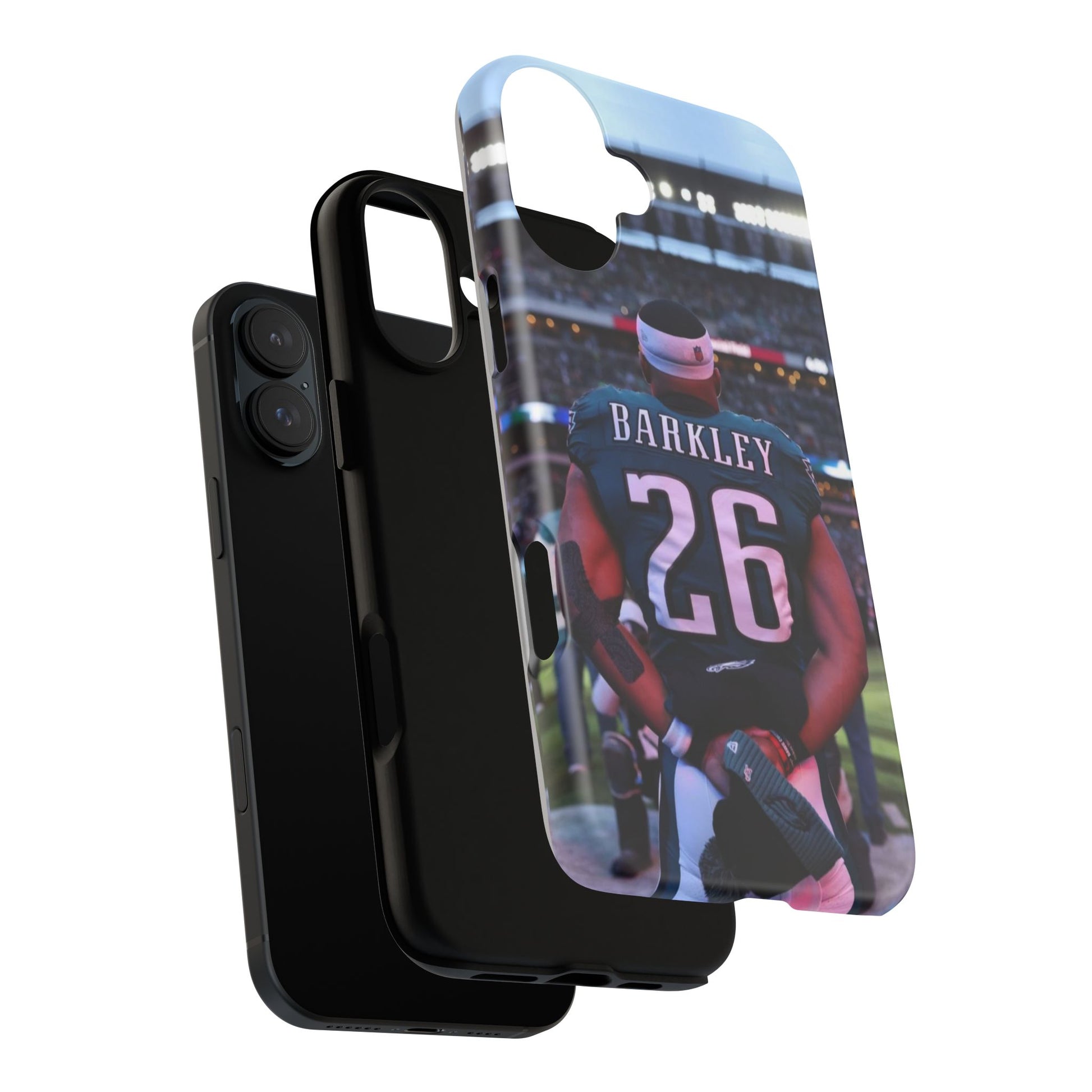 Eagles Football Saquon Barkley Tough Cases for iPhones, Samsung, and Pixel