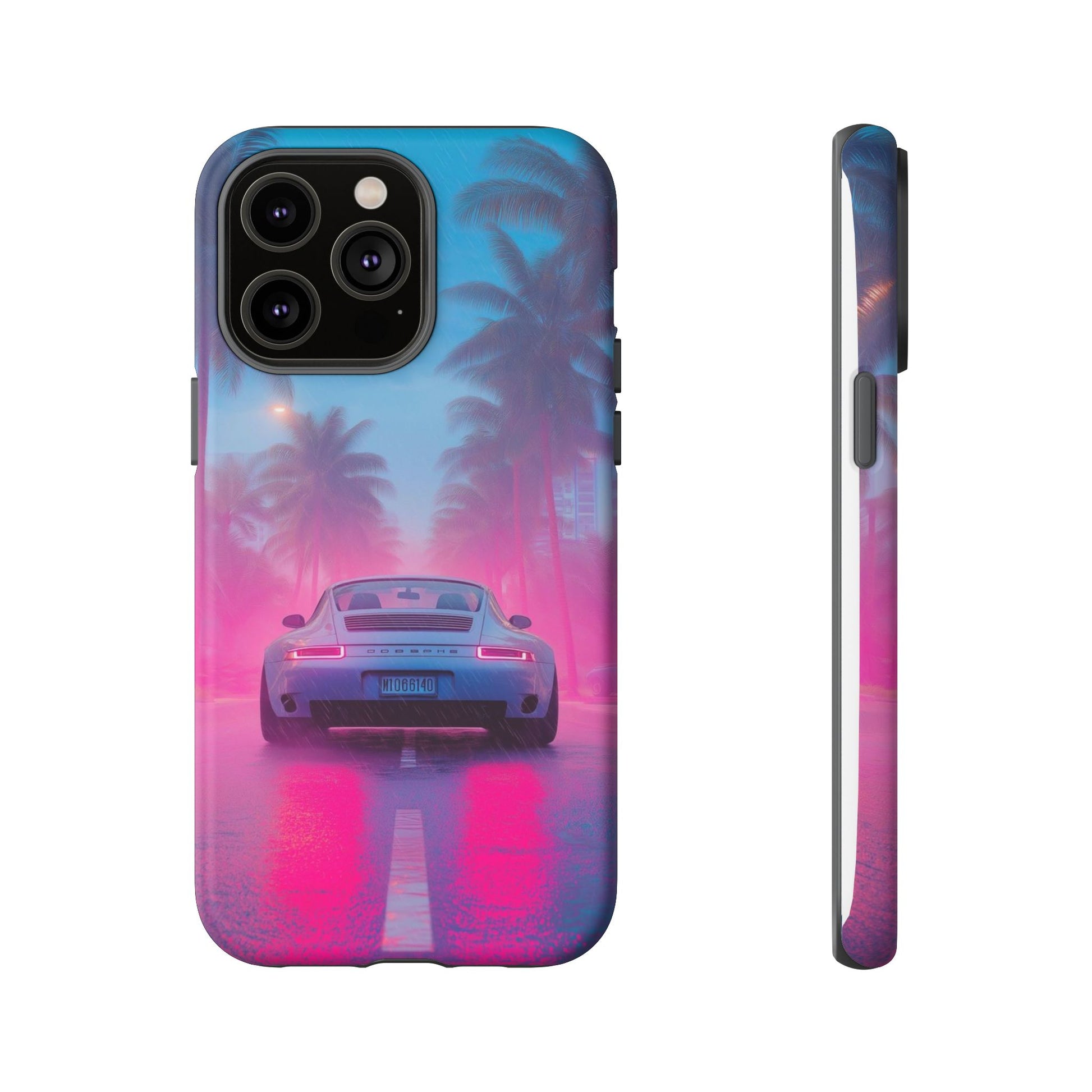 Miami Vice Porsche Phone Case for iPhone, Samsung Galaxy, & Pixel Phones