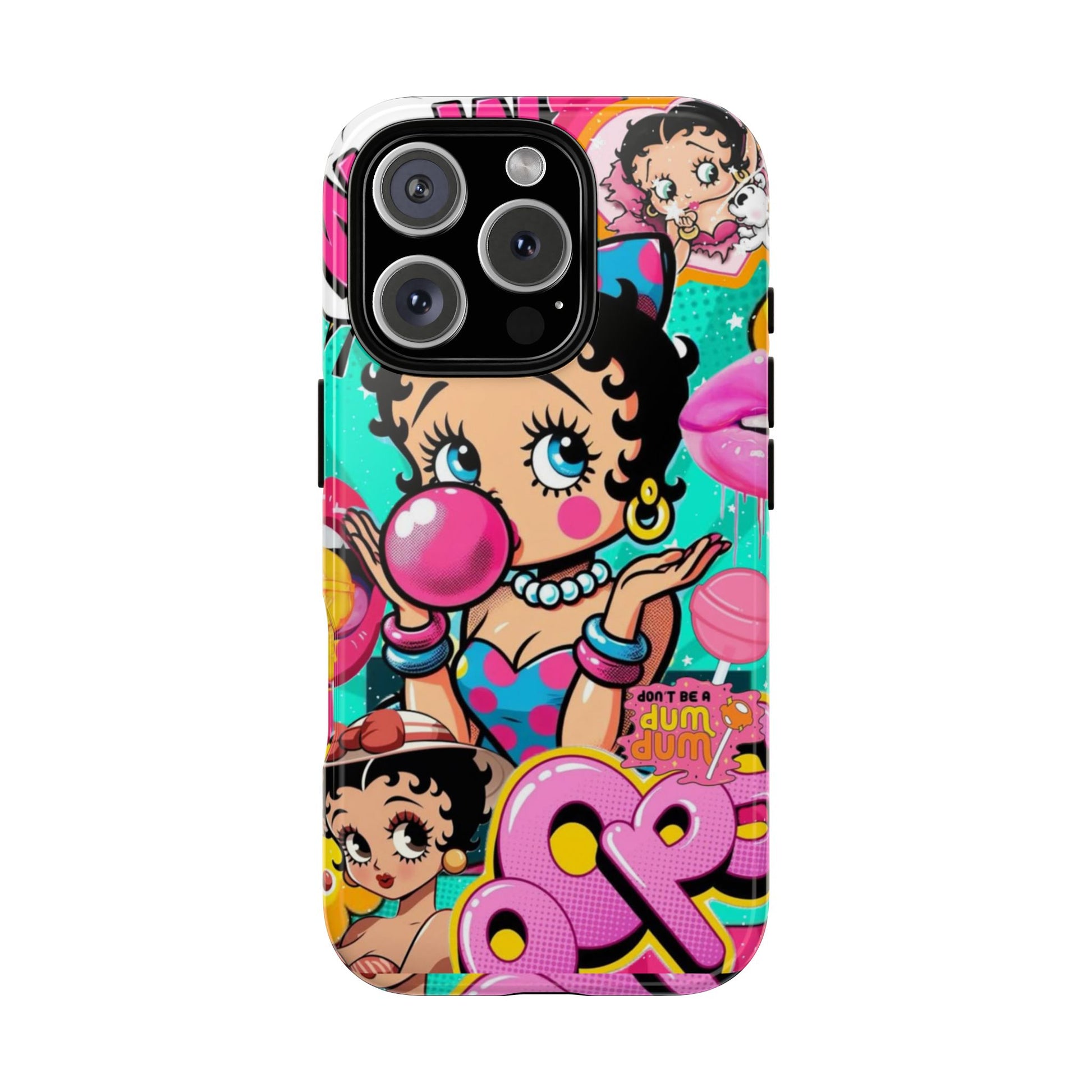 Betty Boop Comic Strip Phone Case for iPhone, Samsung Galaxy, & Pixel Phones