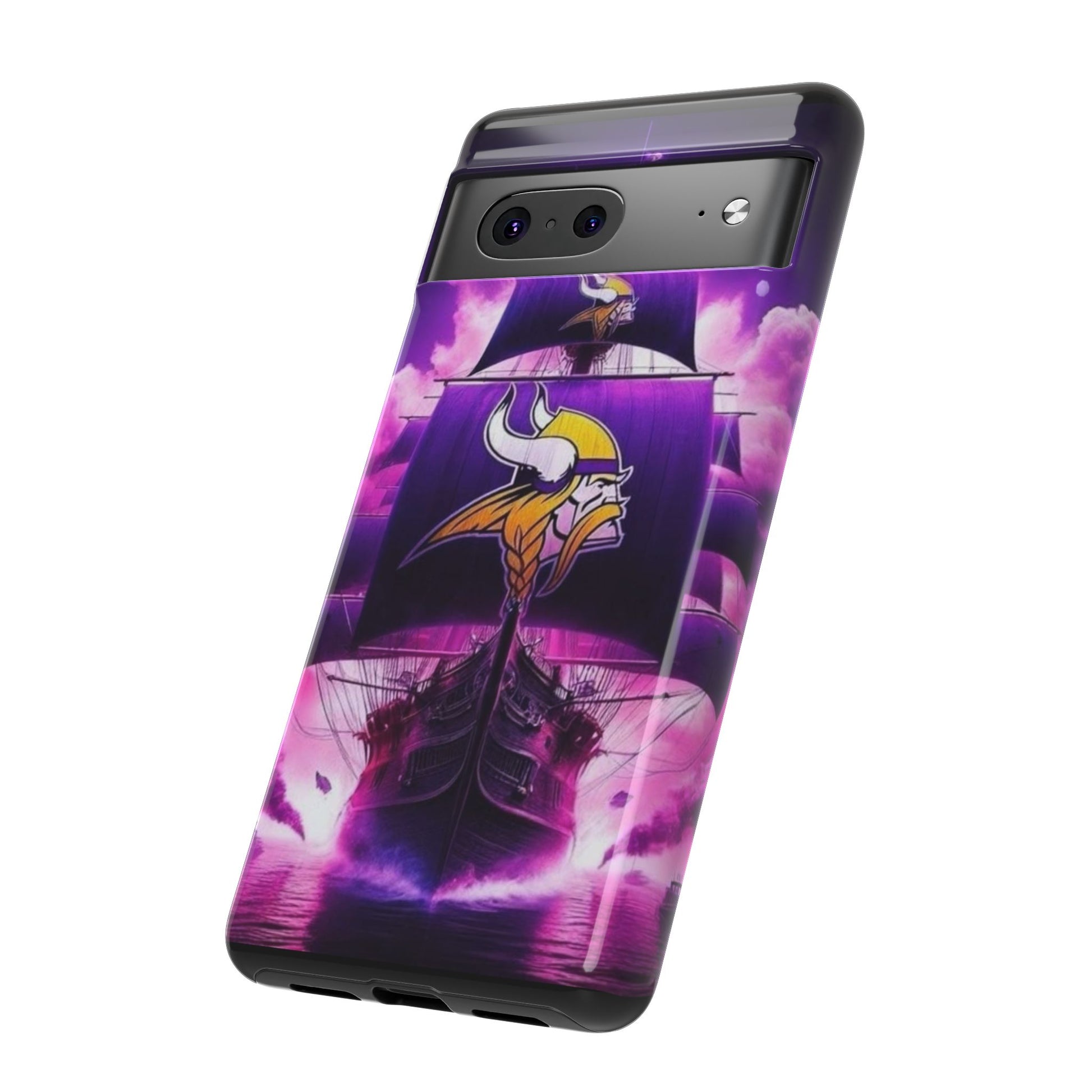 Minnesota Vikings Ship Football Phone Case, Tough Cases for iPhones, Samsung, and Pixel