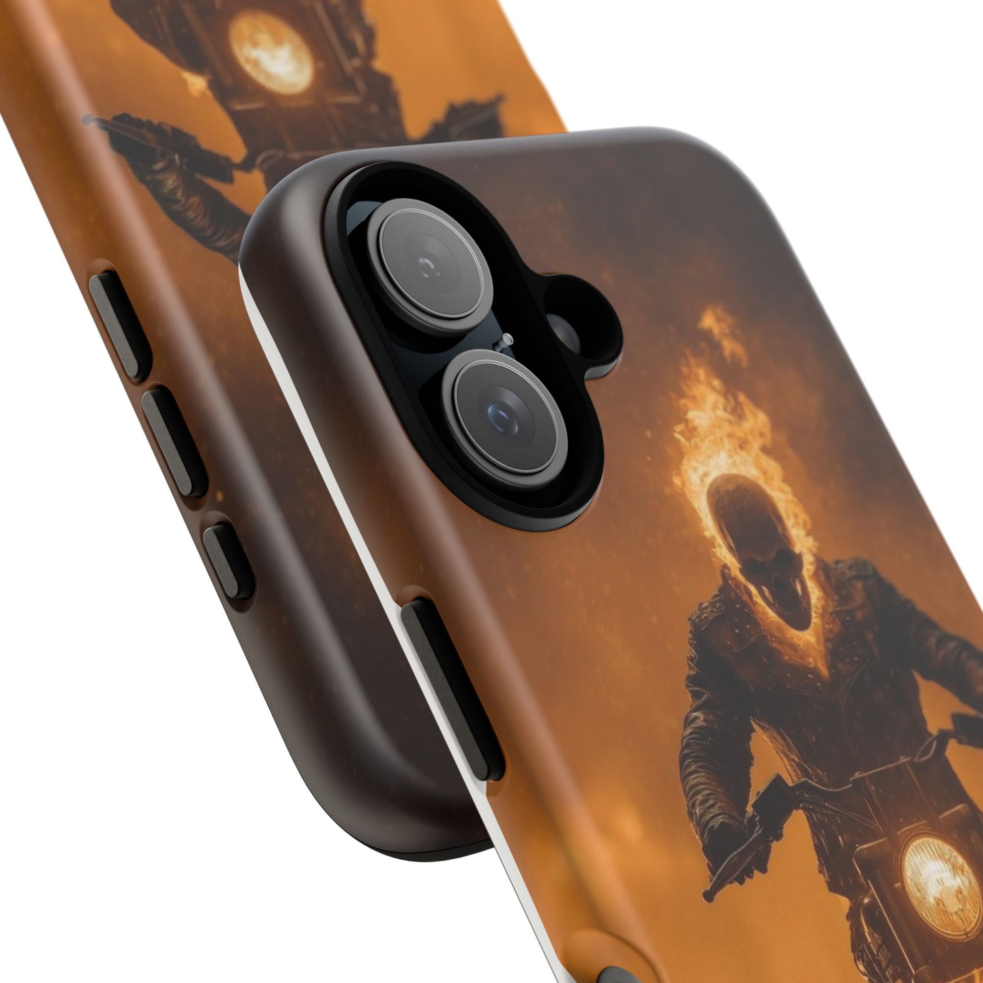 Marvel's Ghostrider Tough Cases for iPhones, Samsung, and Pixel