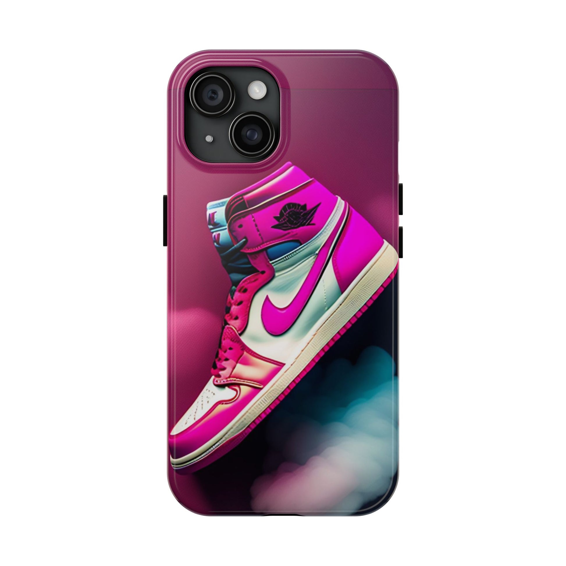 Pink Jordan Sneakers Phone Cases for iPhones & Samsung Phones