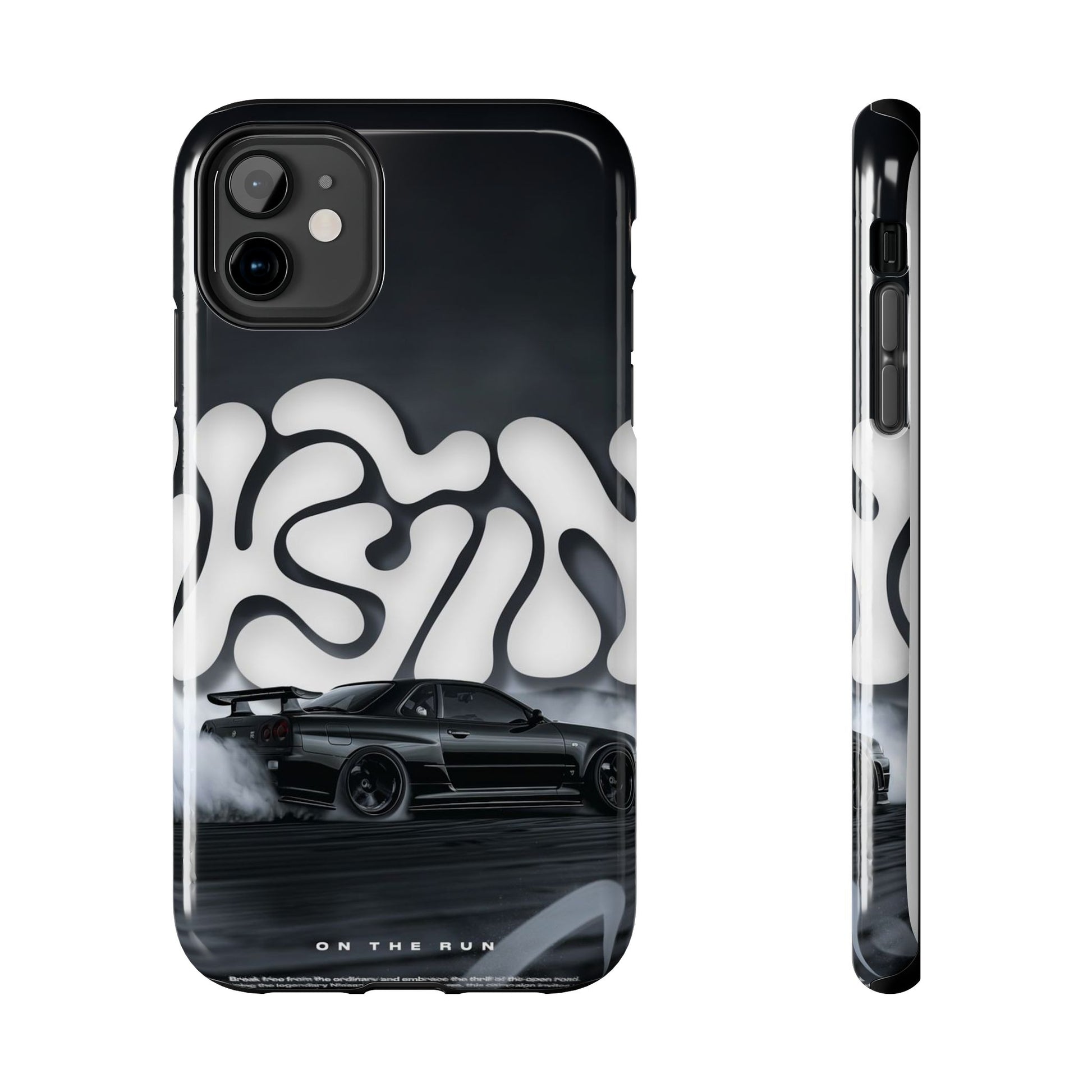 Drifting Skyline Racing Car Theme Phone Case for iPhone & Samsung Galaxy Phones