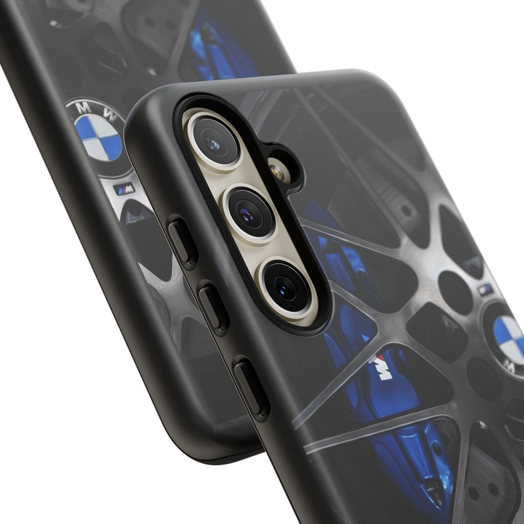 BMW M3 Racing Wheels Tough Cases for iPhones, Samsung, and Pixel