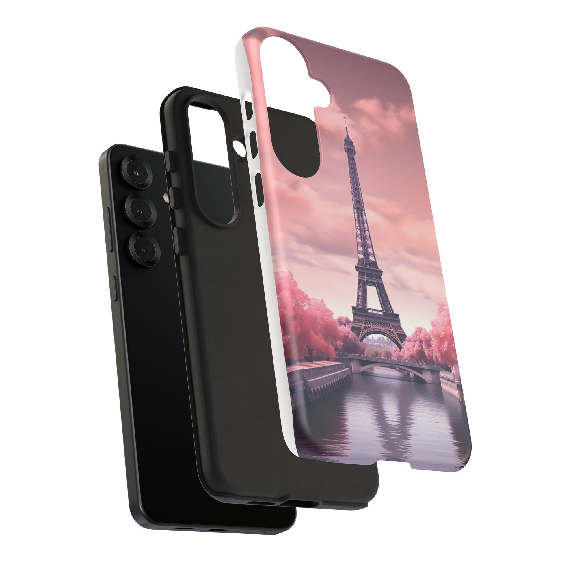 Eiffel Tower Paris Tough Cases for iPhones, Samsung, and Pixel