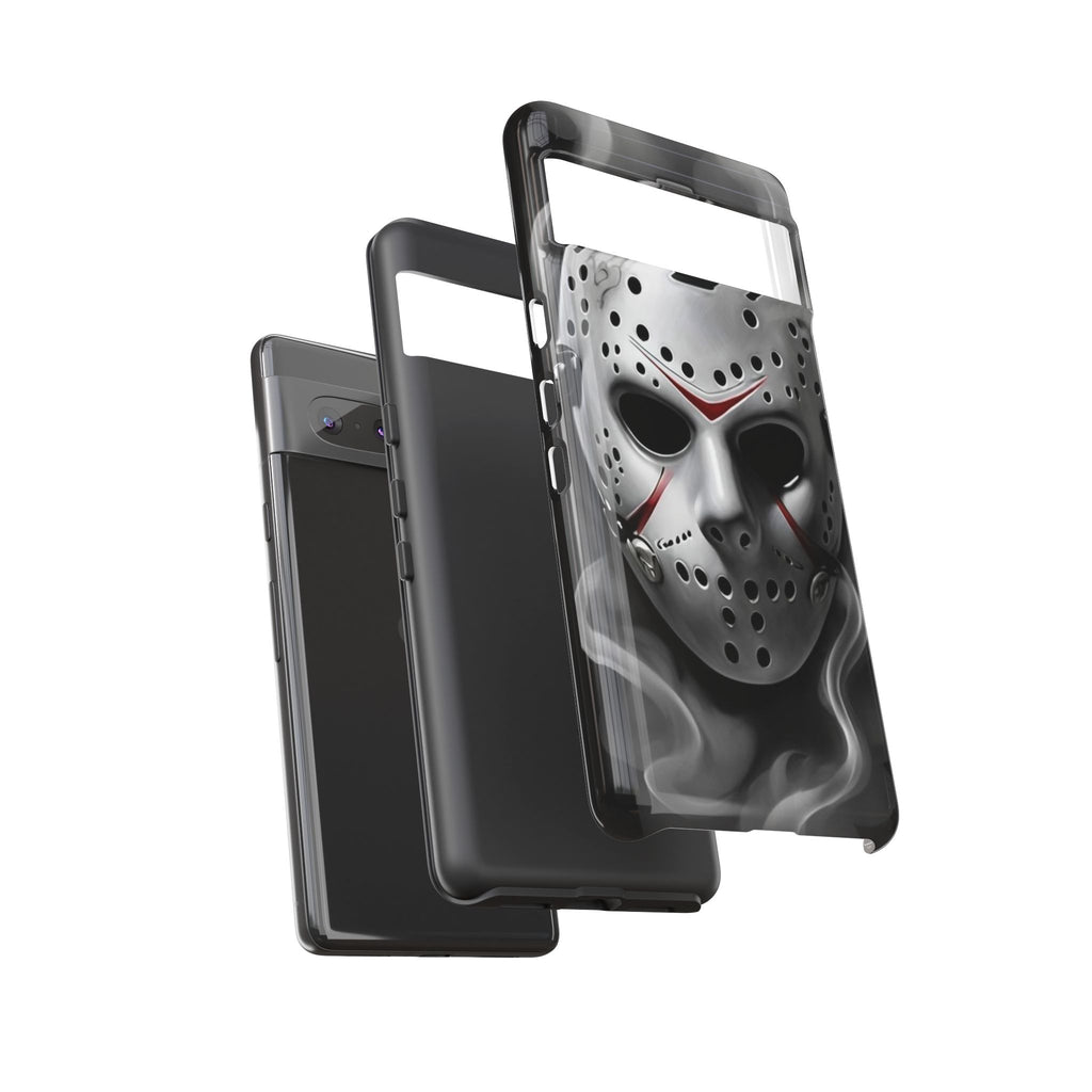 Friday the 13th Jason's Mask Tough Cases for iPhones, Samsung, and Pixel