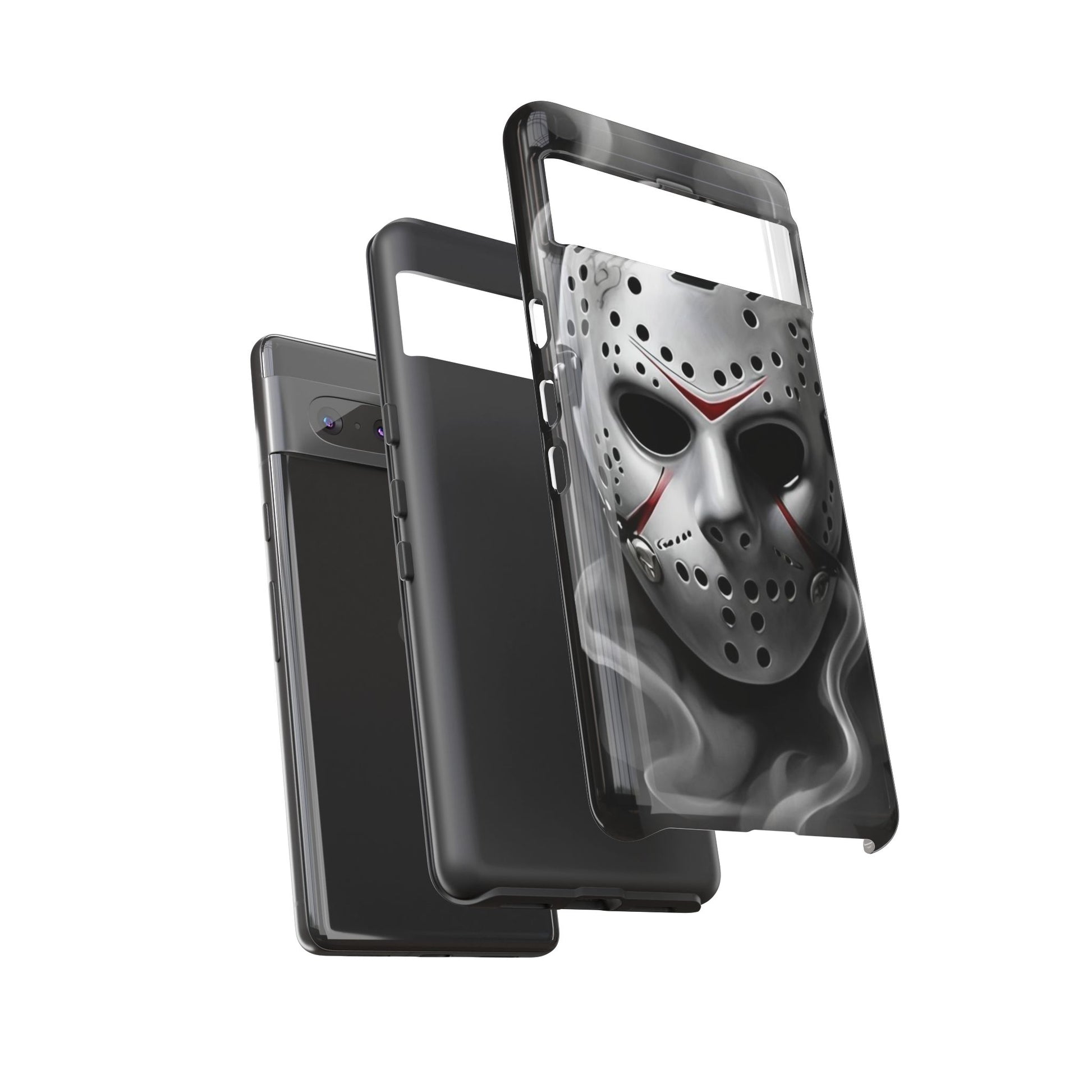 Friday the 13th Jason's Mask Tough Cases for iPhones, Samsung, and Pixel