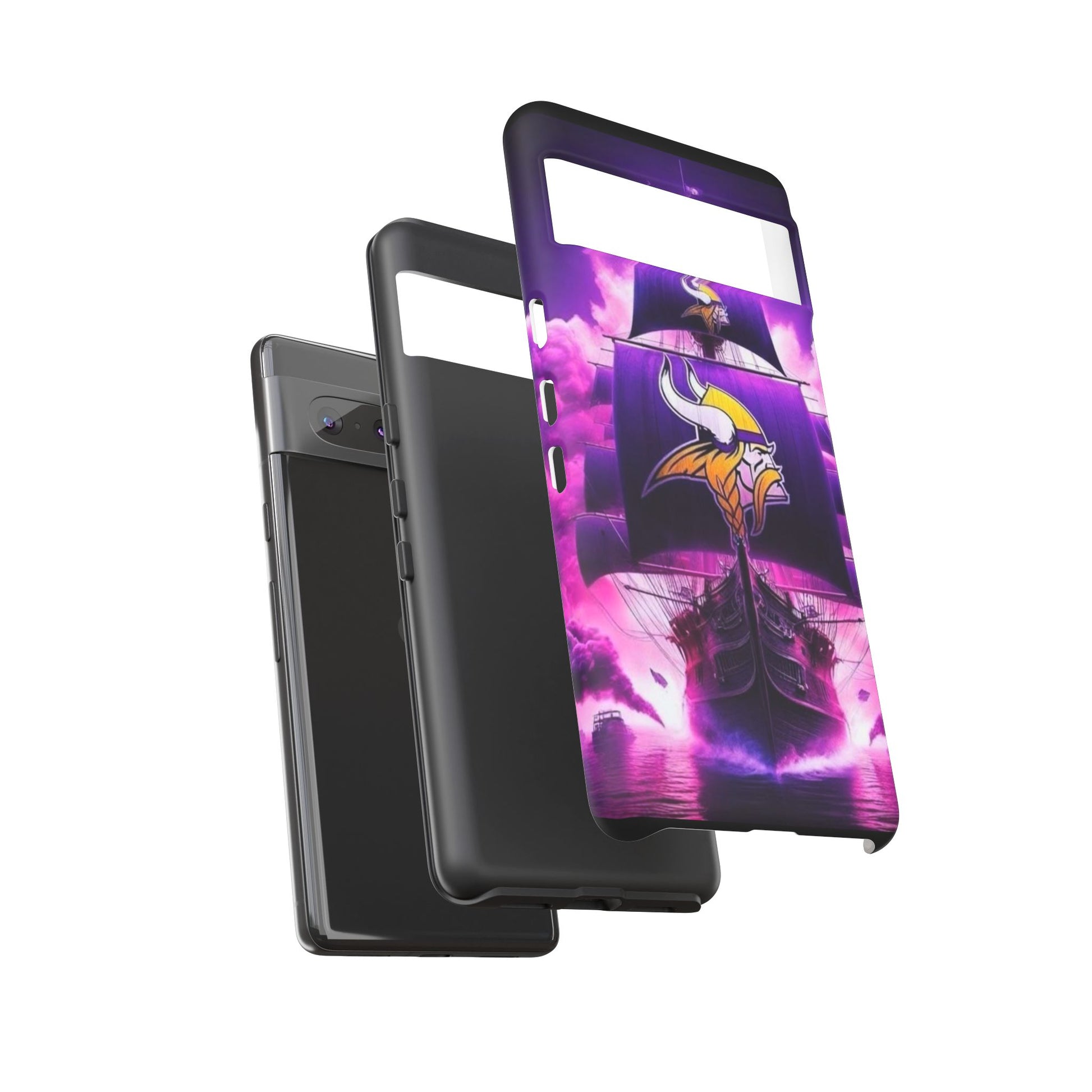 Minnesota Vikings Ship Football Phone Case, Tough Cases for iPhones, Samsung, and Pixel